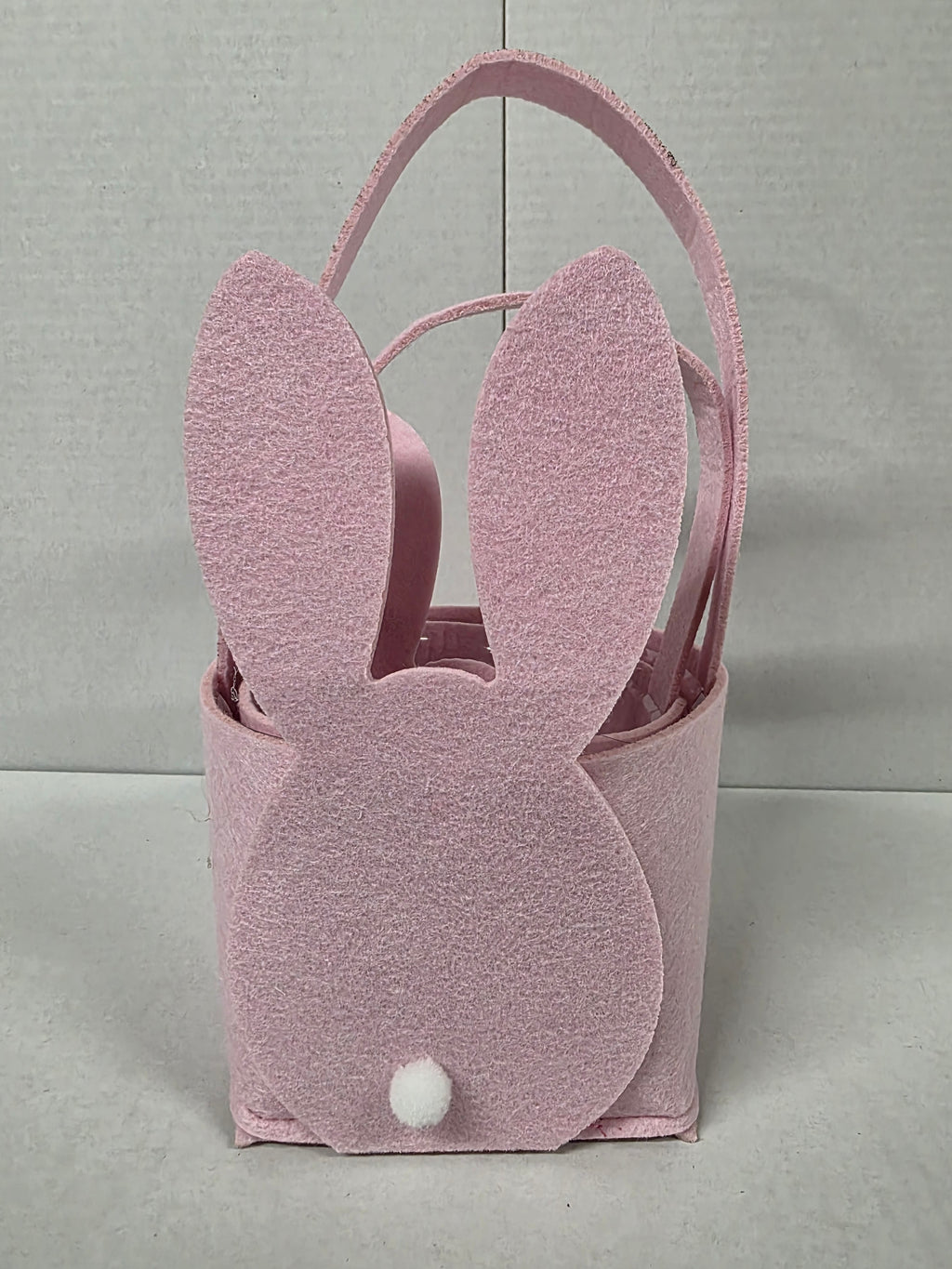 Felt Basket Bunny Pink 2 Set (PACK OF 2)