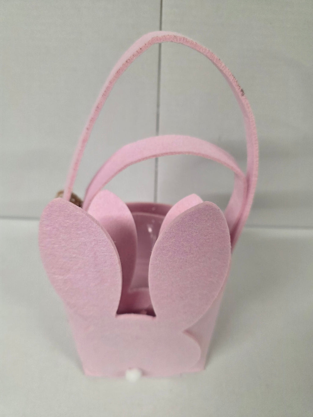 Felt Basket Bunny Pink 2 Set (PACK OF 2)