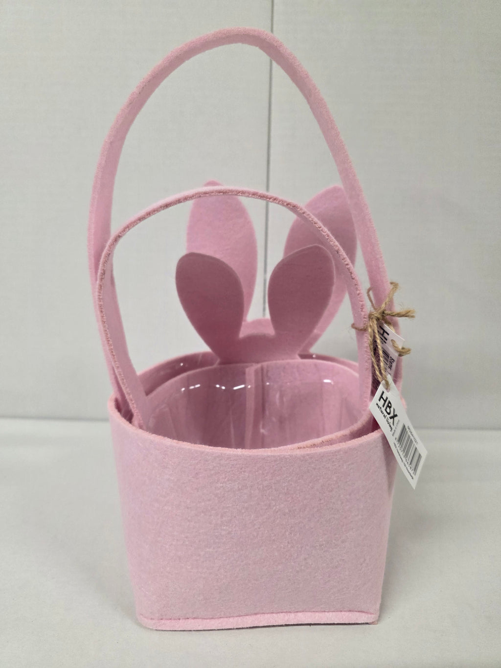 Felt Basket Bunny Pink 2 Set (PACK OF 2)