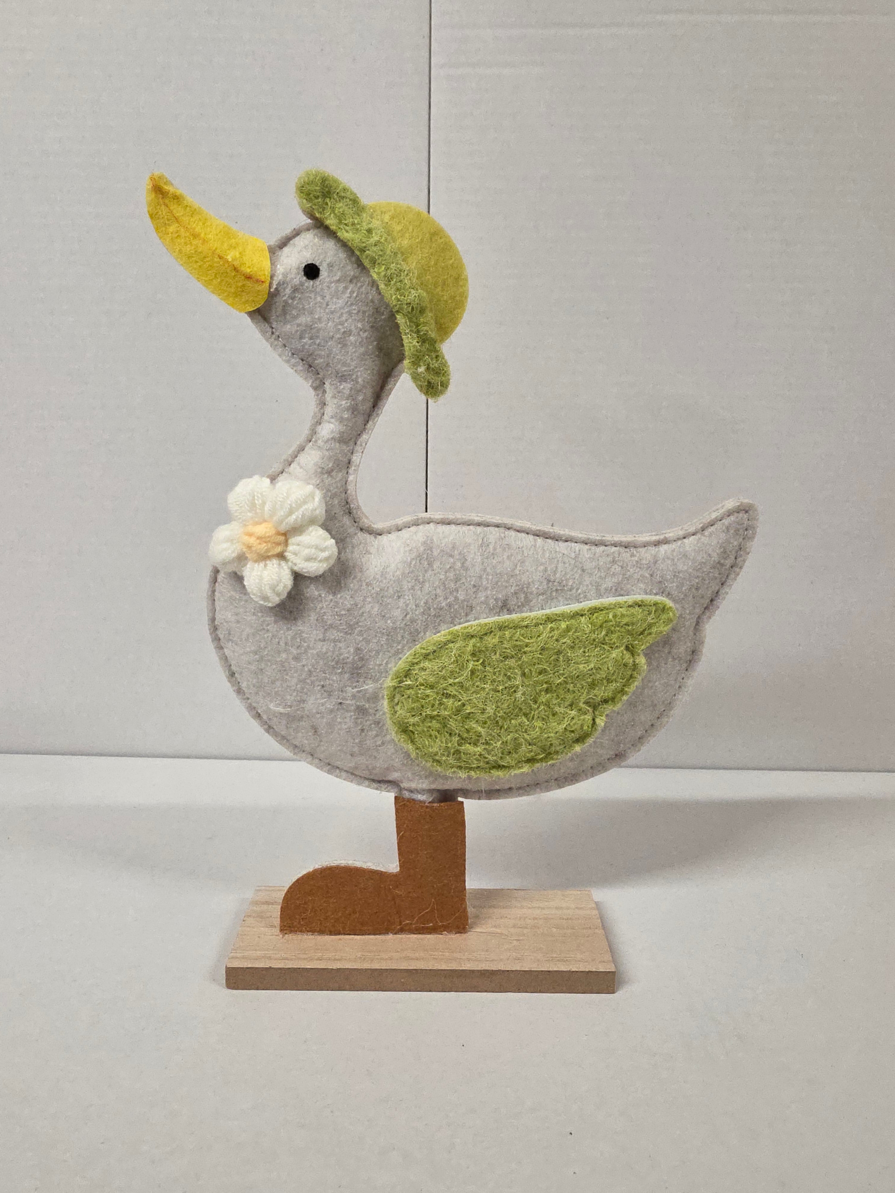Felt Goose Standing Green (PACK OF 2)