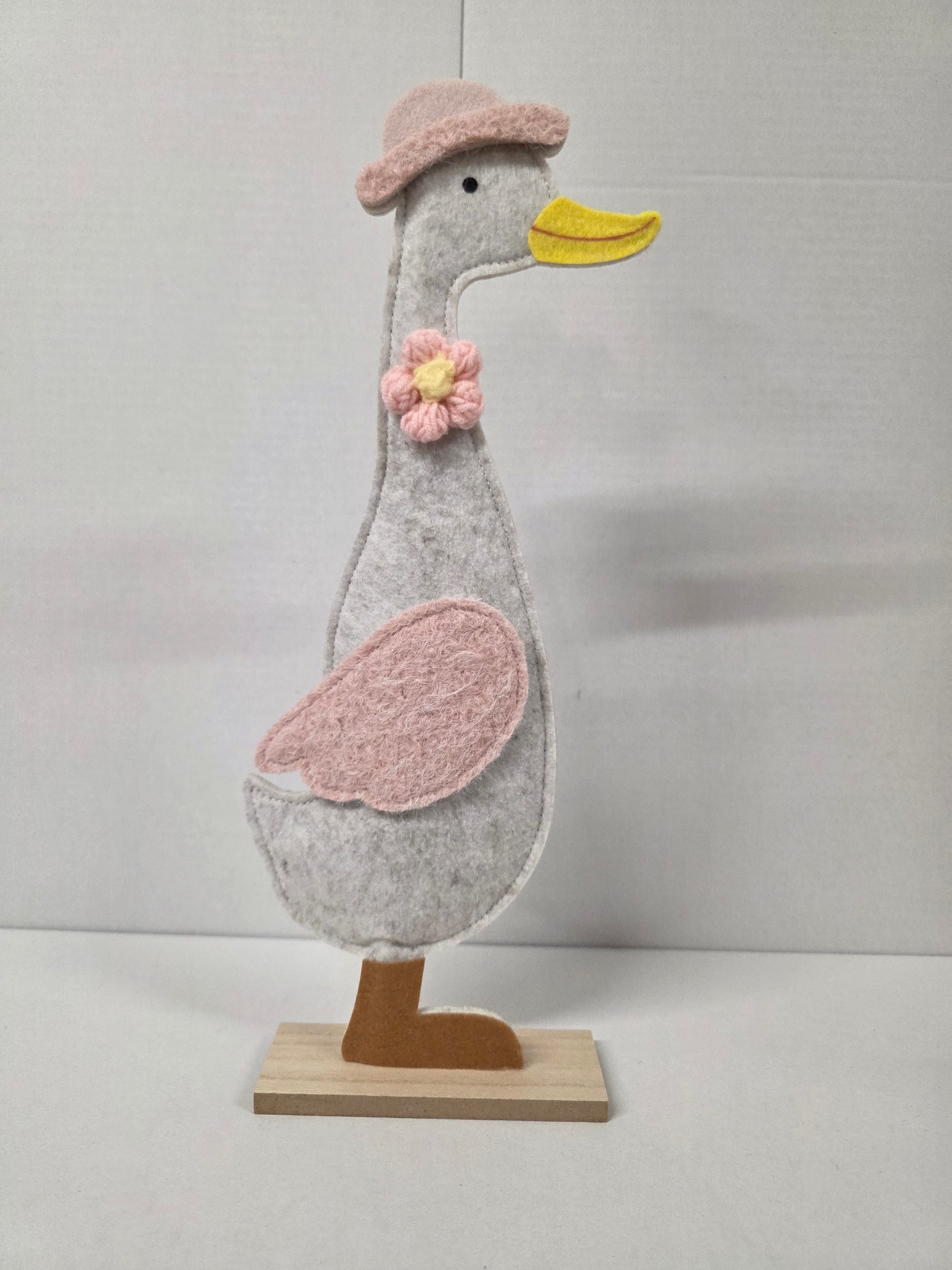 Felt Goose Standing Pink (PACK OF 2)