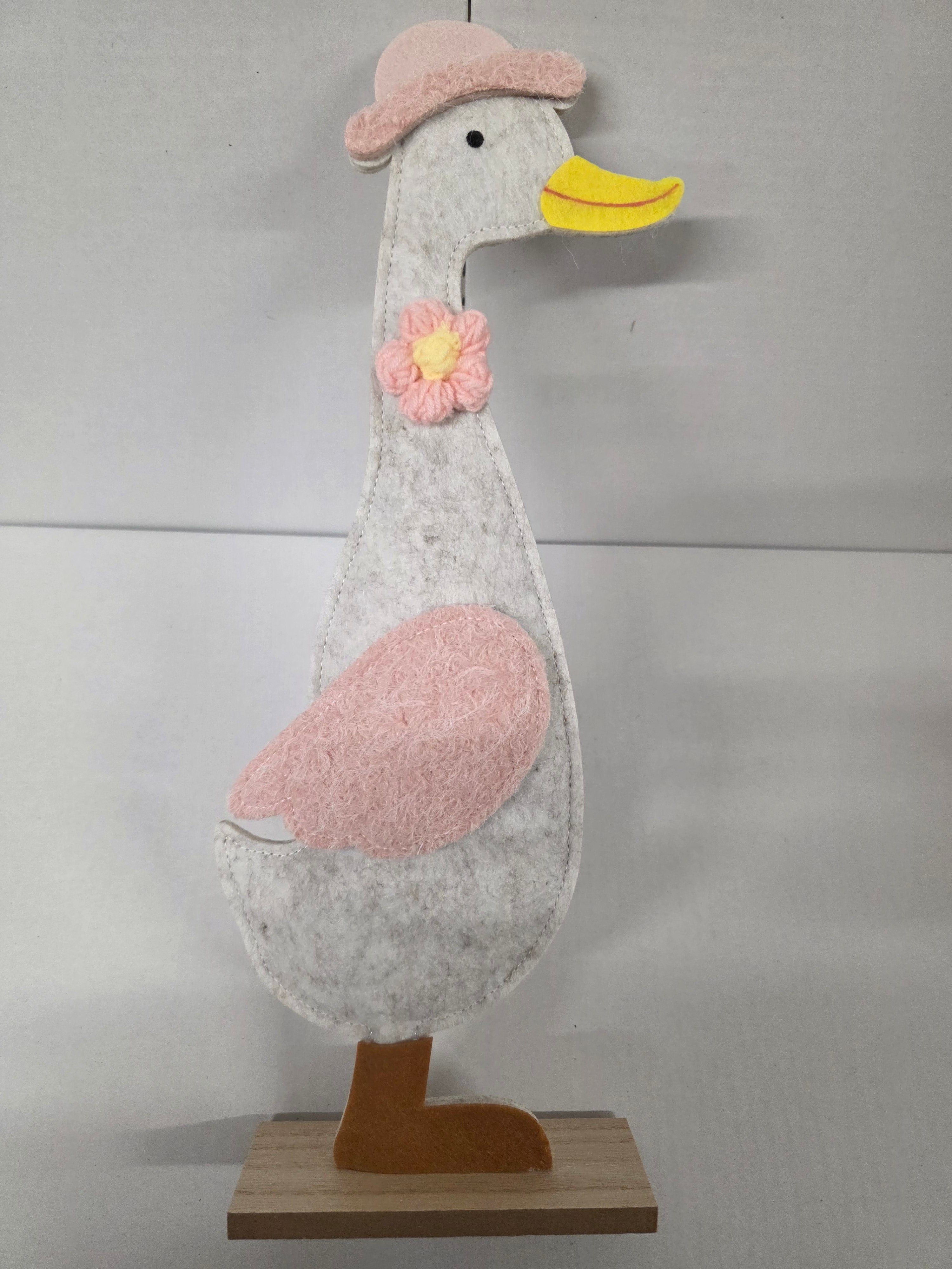 Felt Goose Standing Pink (PACK OF 2)