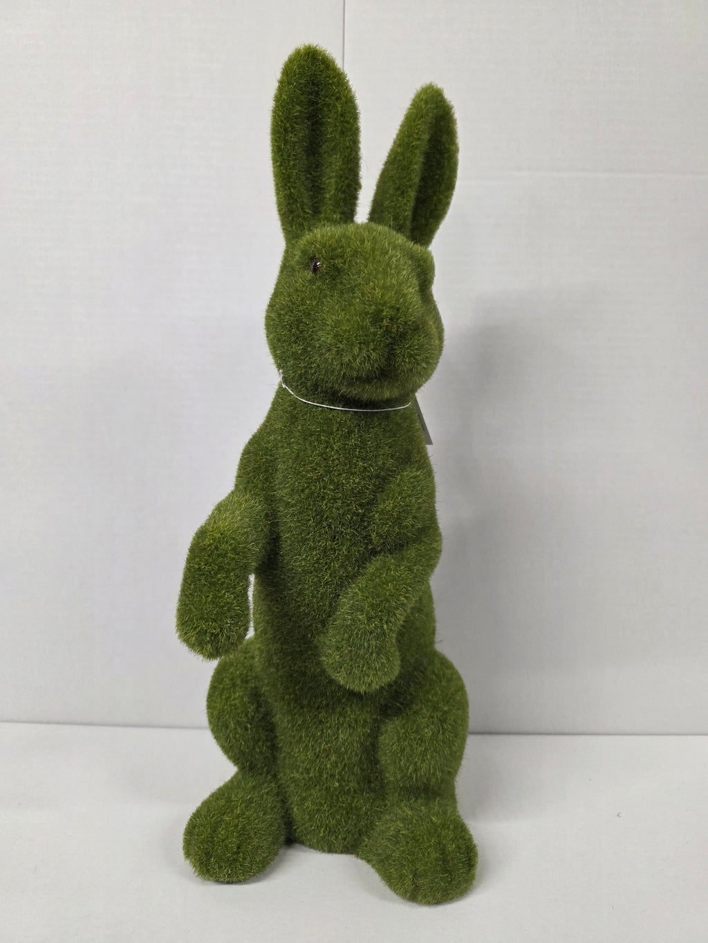 Flocked Standing Rabbit 46cm
