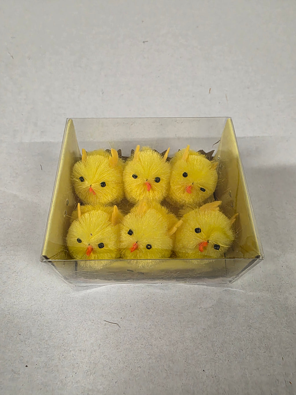Fluffy Chicks 4cm X6 (PACK OF 4)