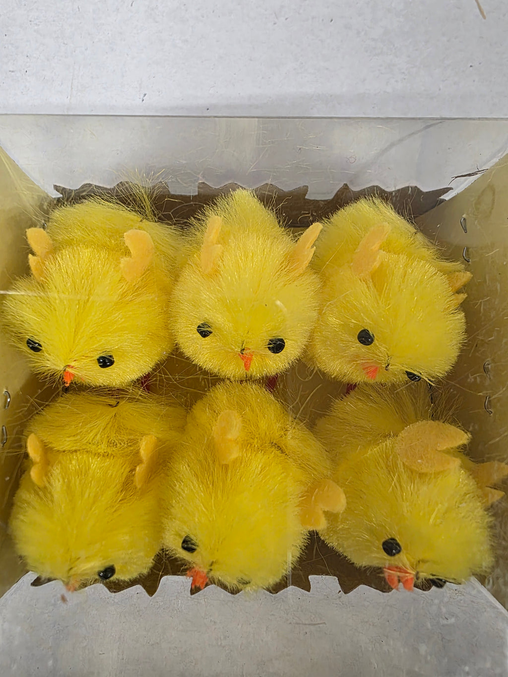Fluffy Chicks 4cm X6 (PACK OF 4)