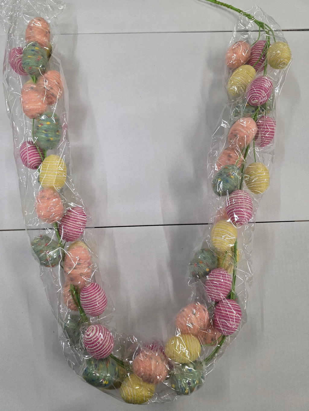 Garland Wool Easter Egg 152cm (PACK OF 2)