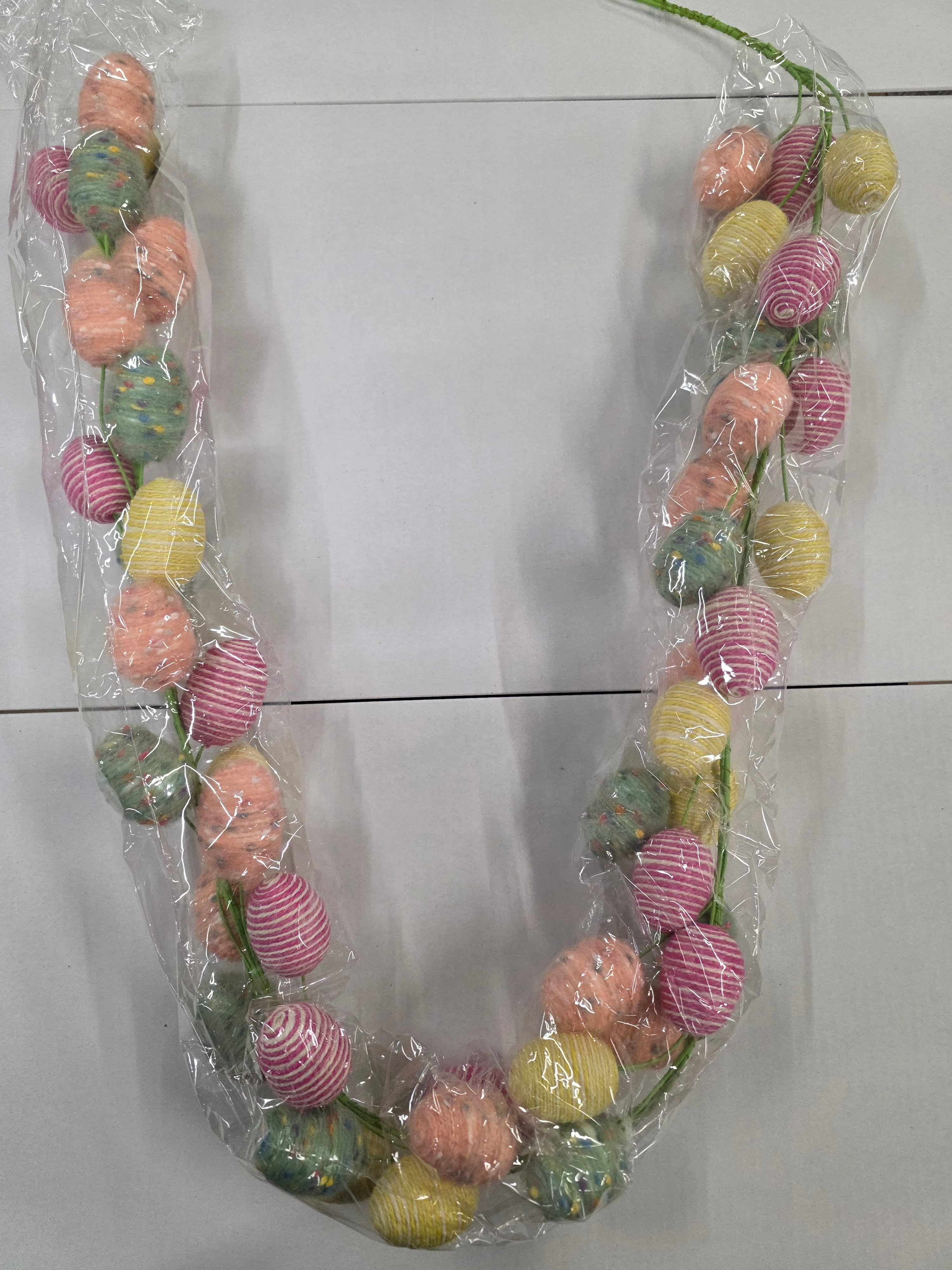 Garland Wool Easter Egg 152cm (PACK OF 2)