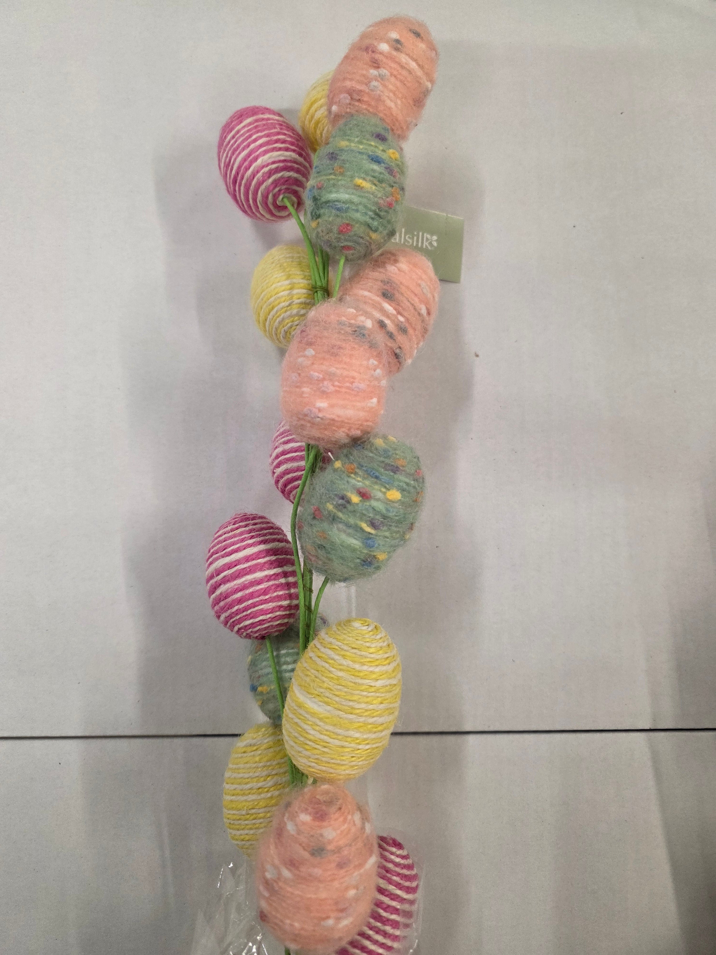 Garland Wool Easter Egg 152cm (PACK OF 2)