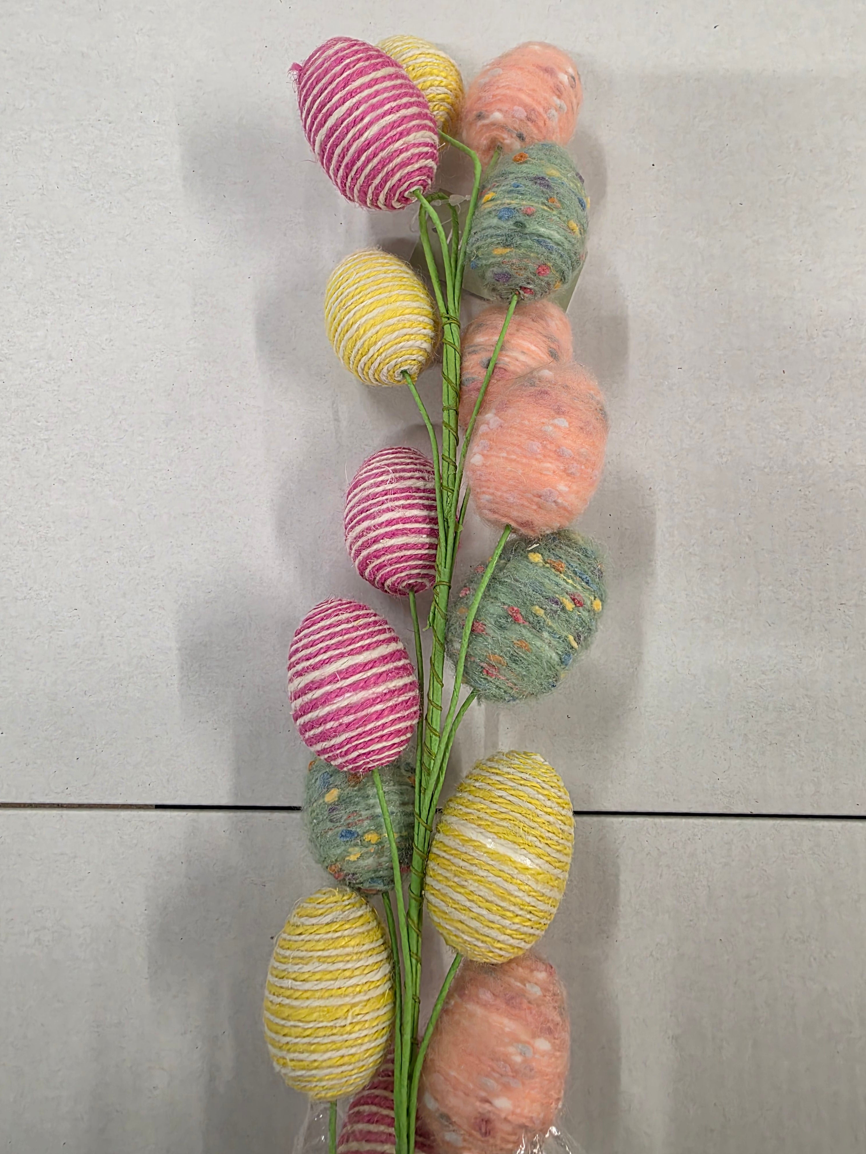 Garland Wool Easter Egg 152cm (PACK OF 2)