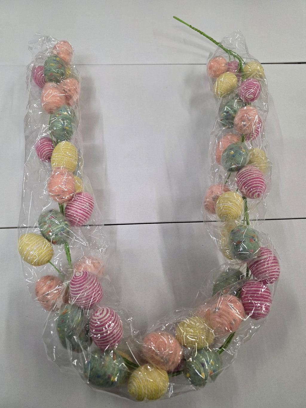 Garland Wool Easter Egg 152cm (PACK OF 2)