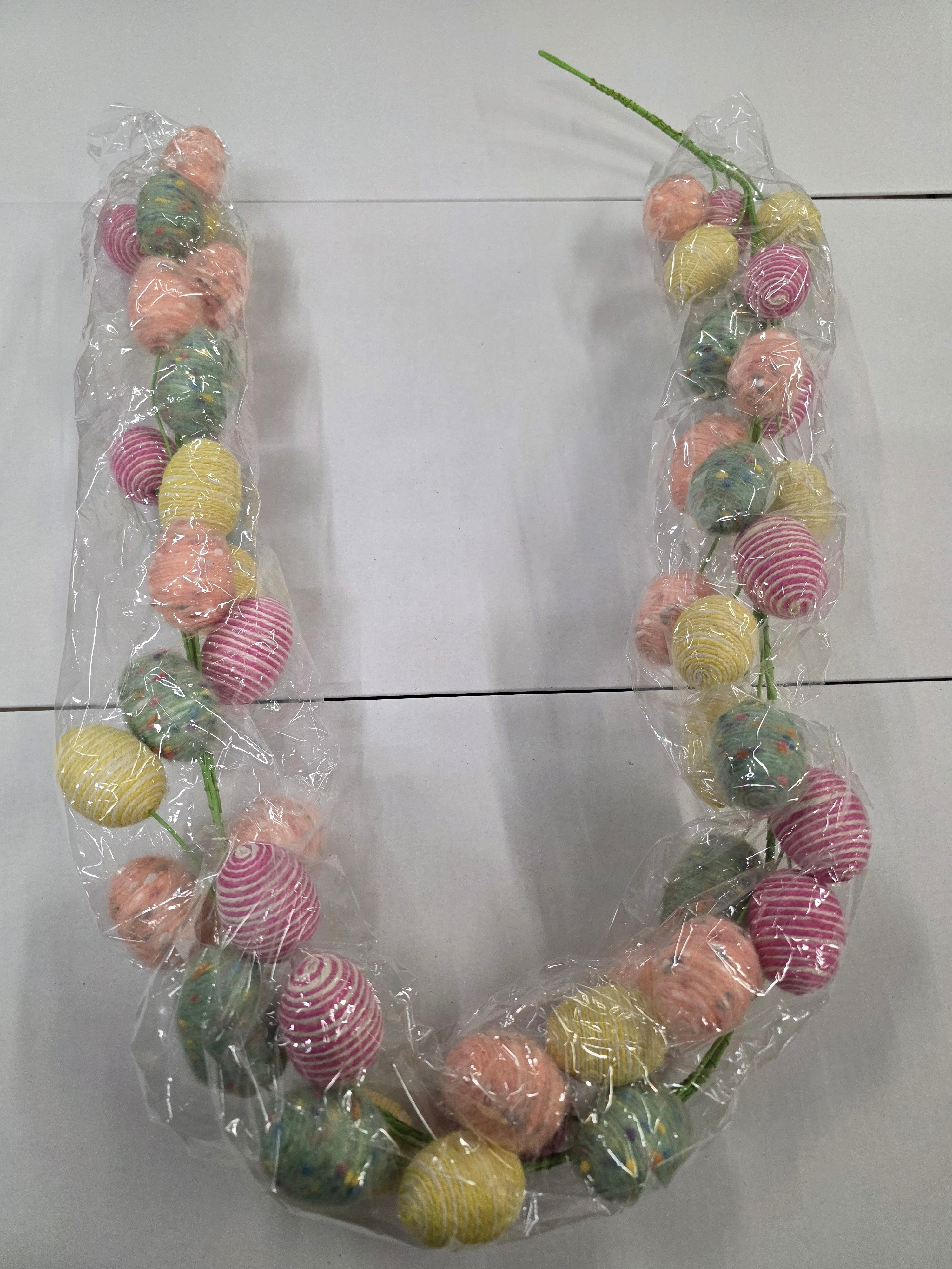 Garland Wool Easter Egg 152cm (PACK OF 2)