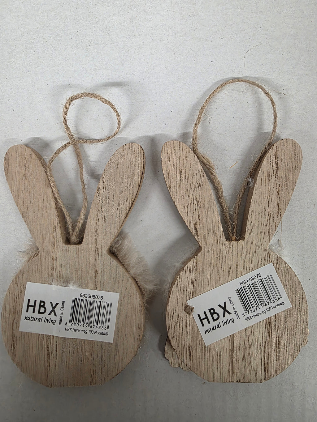 Hanger Bunny Friend Assorted 8.5x1x13cm (PACK OF 5)