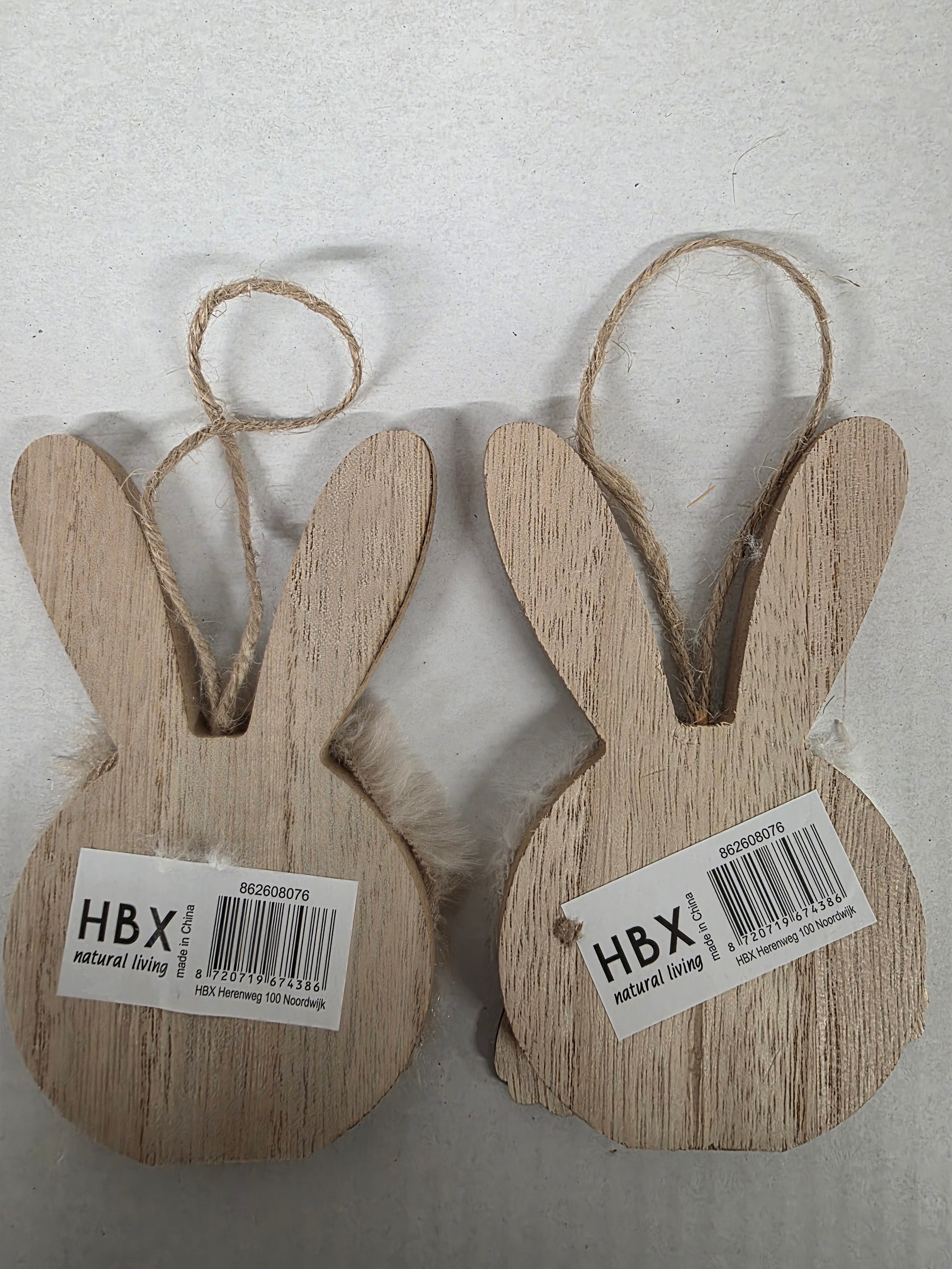 Hanger Bunny Friend Assorted 8.5x1x13cm (PACK OF 5)