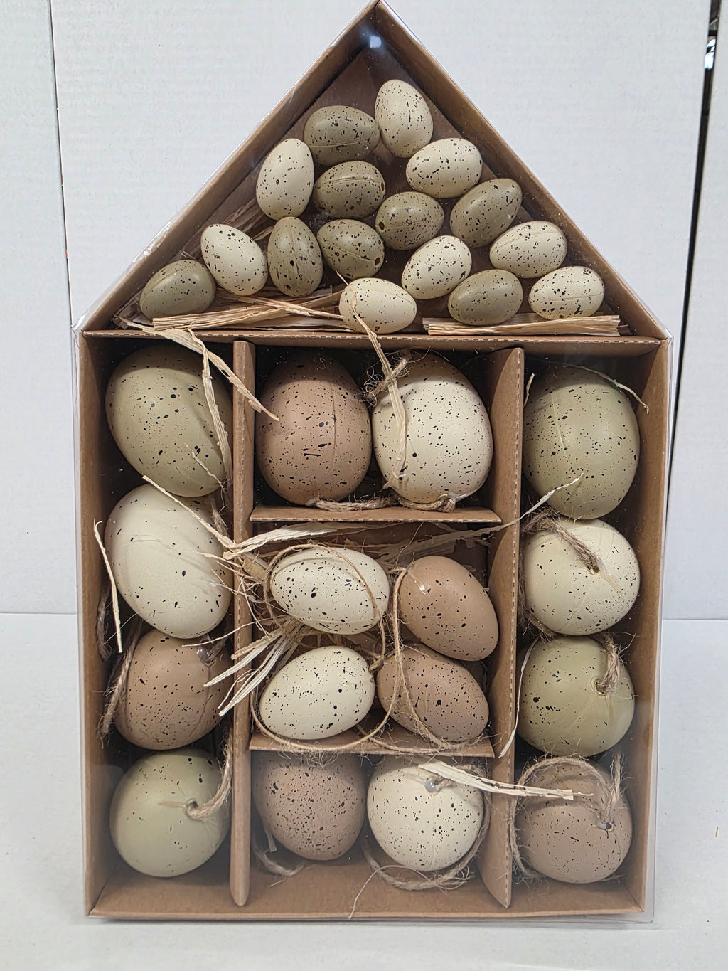 Plastic Eggs Mixed X32