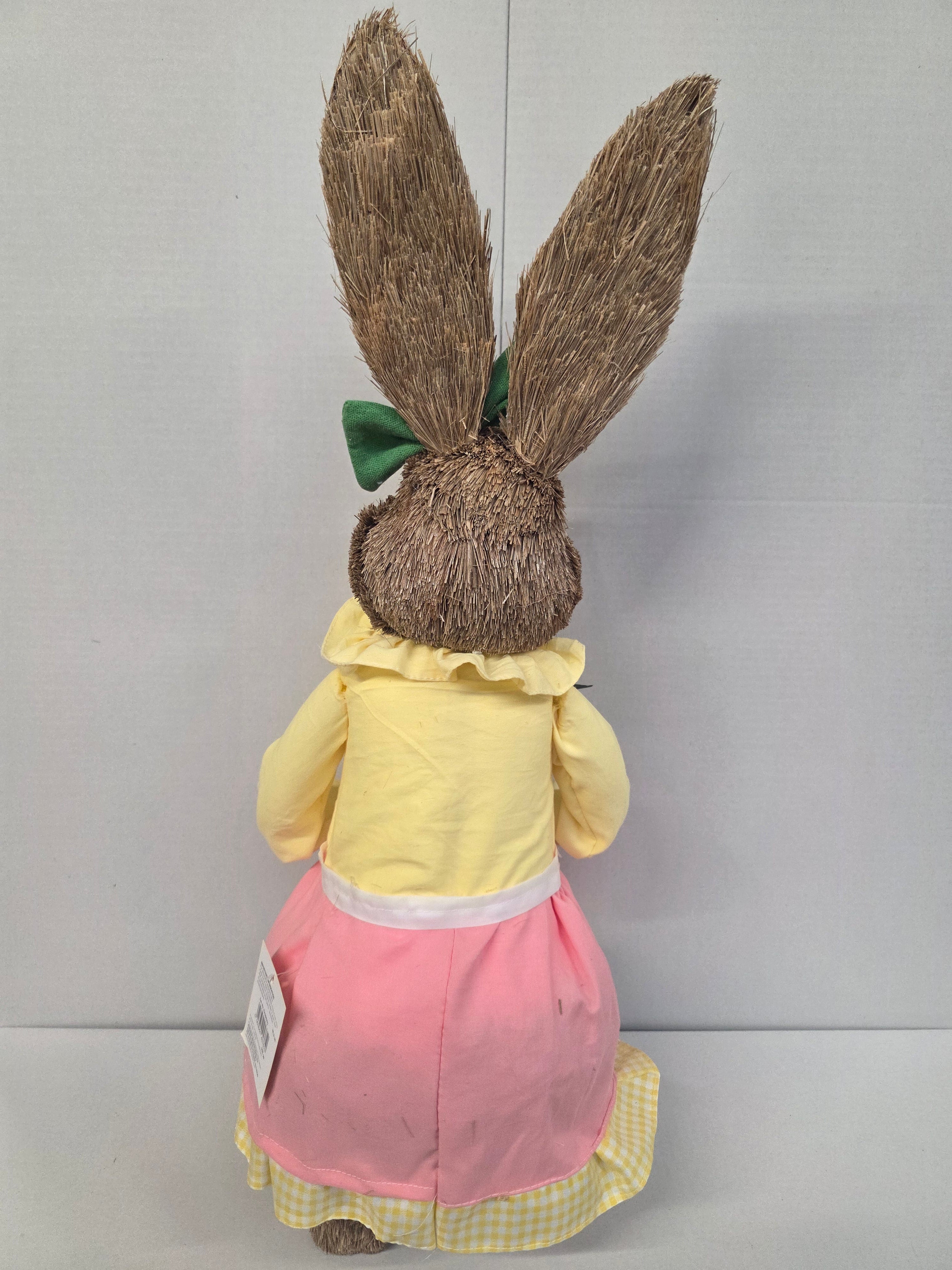 Rustic Bunny Elsie In Yellow Dress 65cm