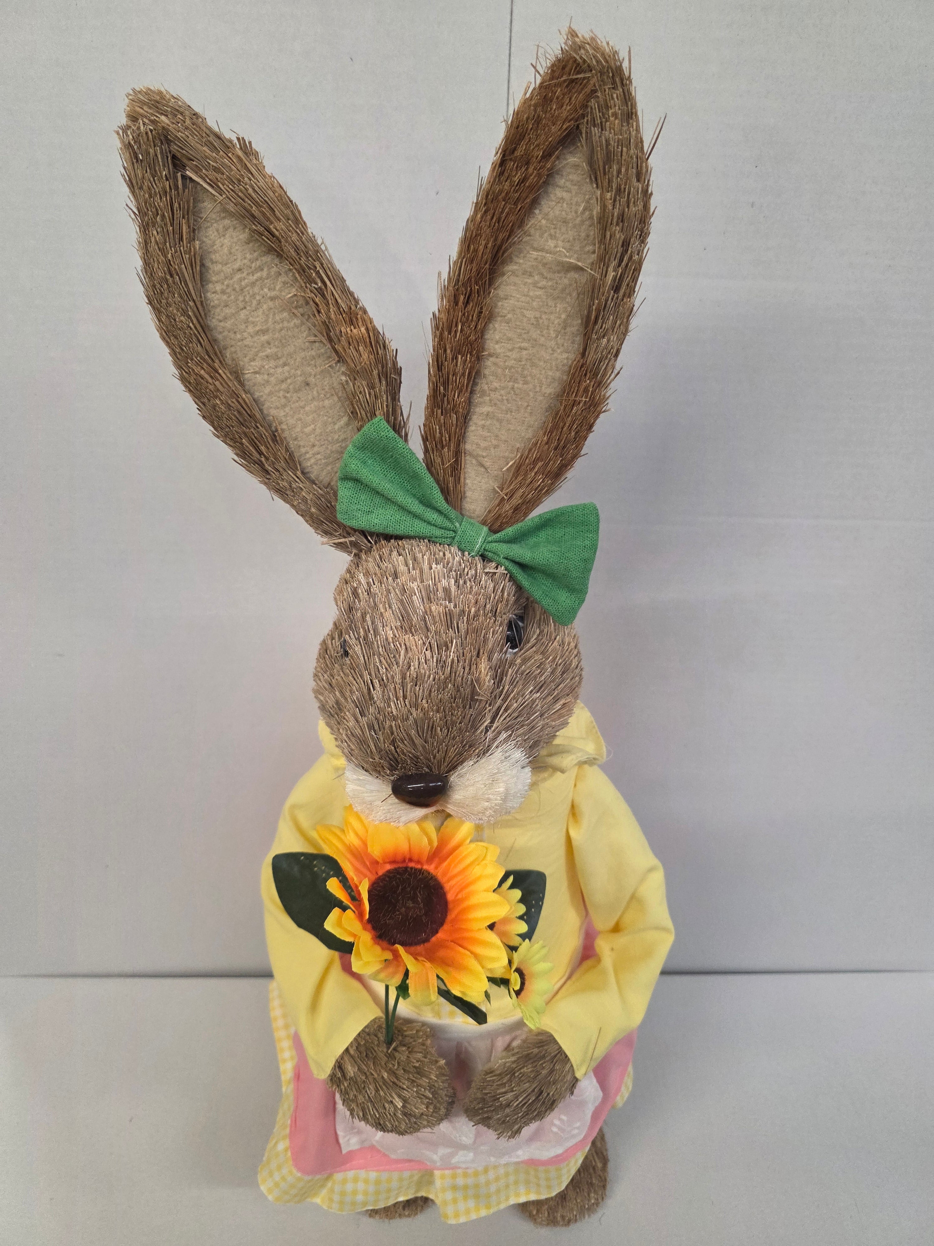 Bunny Elsie In Yellow Dress 65cmRustic