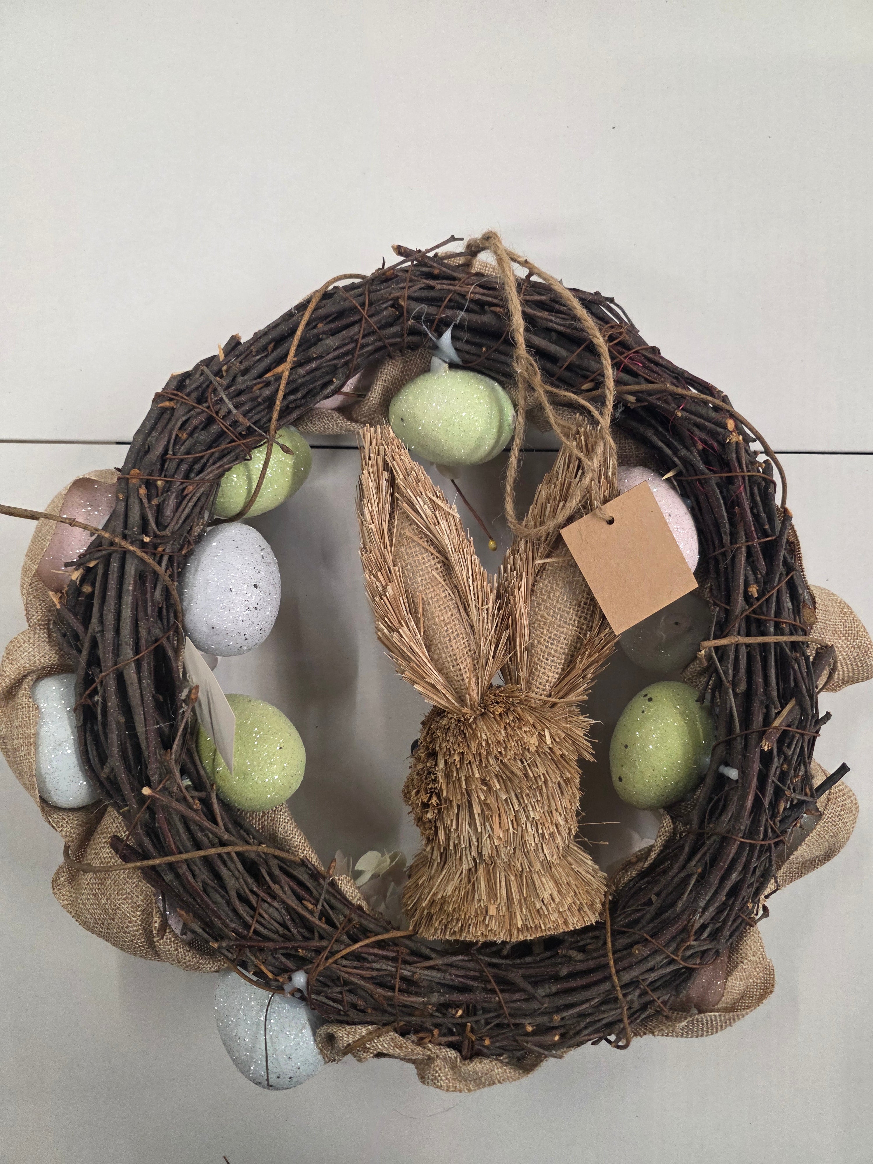 Wreath Easter Bunny 35cm