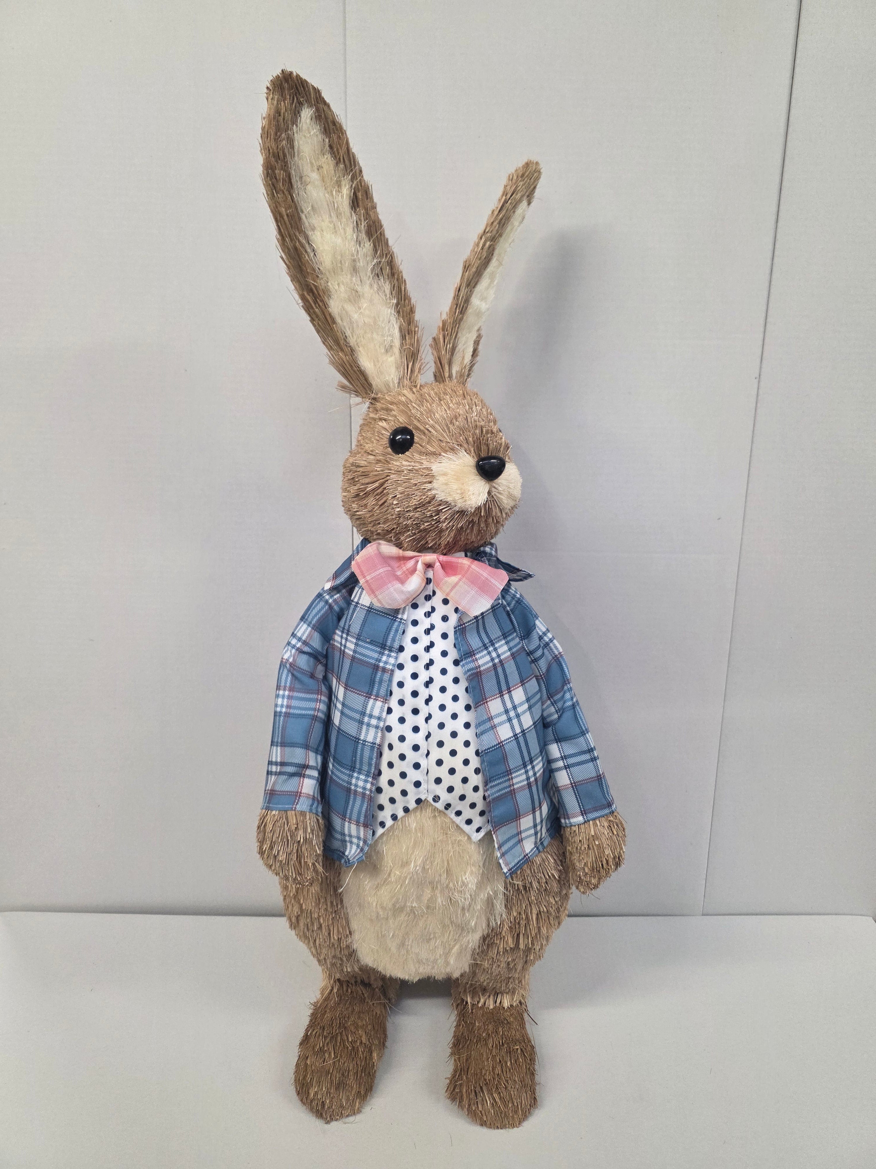 Rustic Rabbit Jack In Blue Jacket 80cm