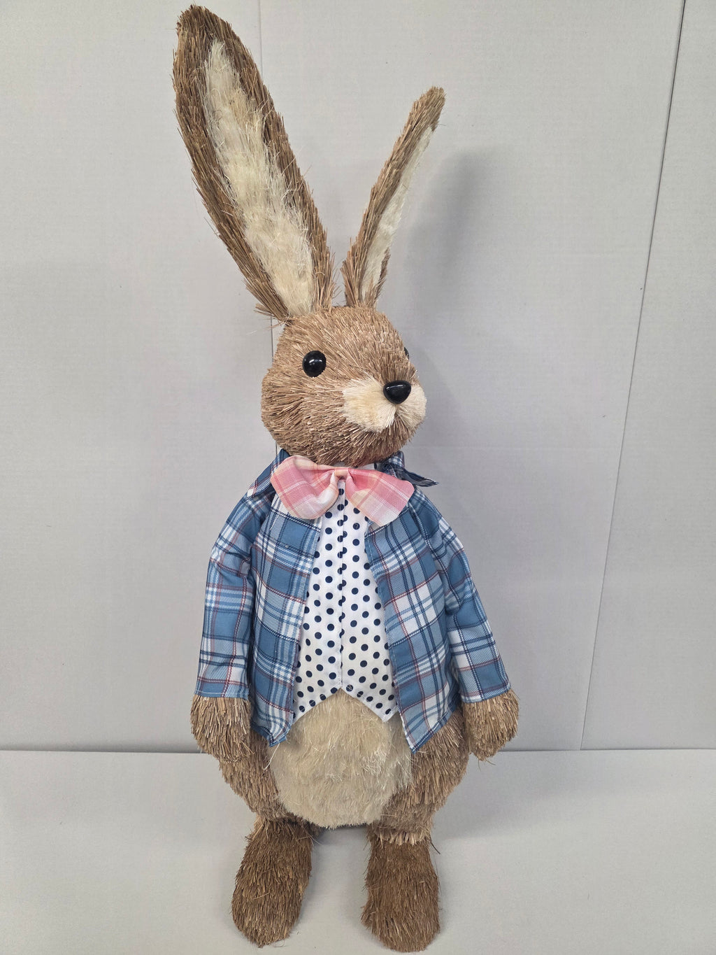 Rustic Rabbit Jack In Blue Jacket 80cm