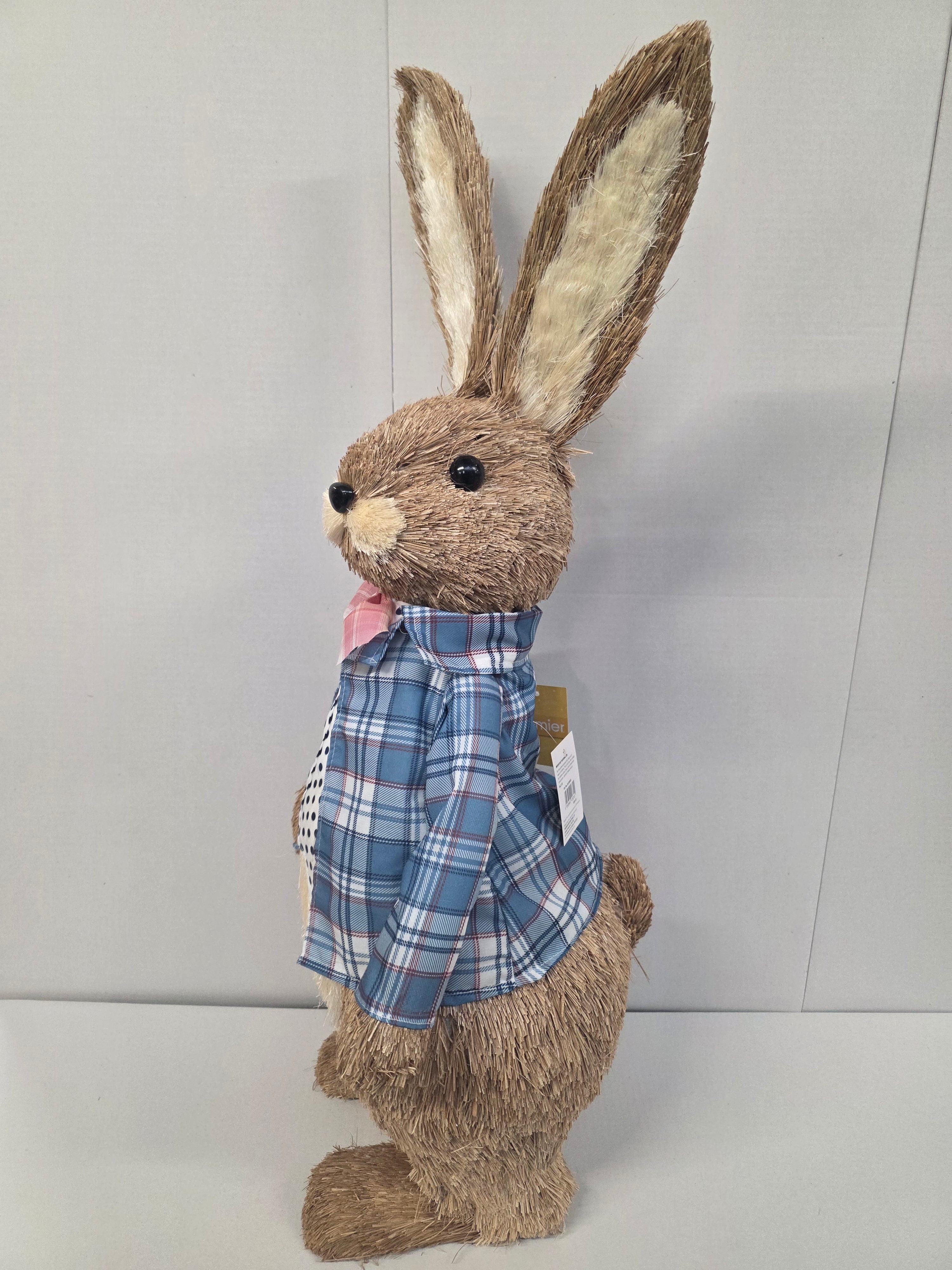Rustic Rabbit Jack In Blue Jacket 80cm
