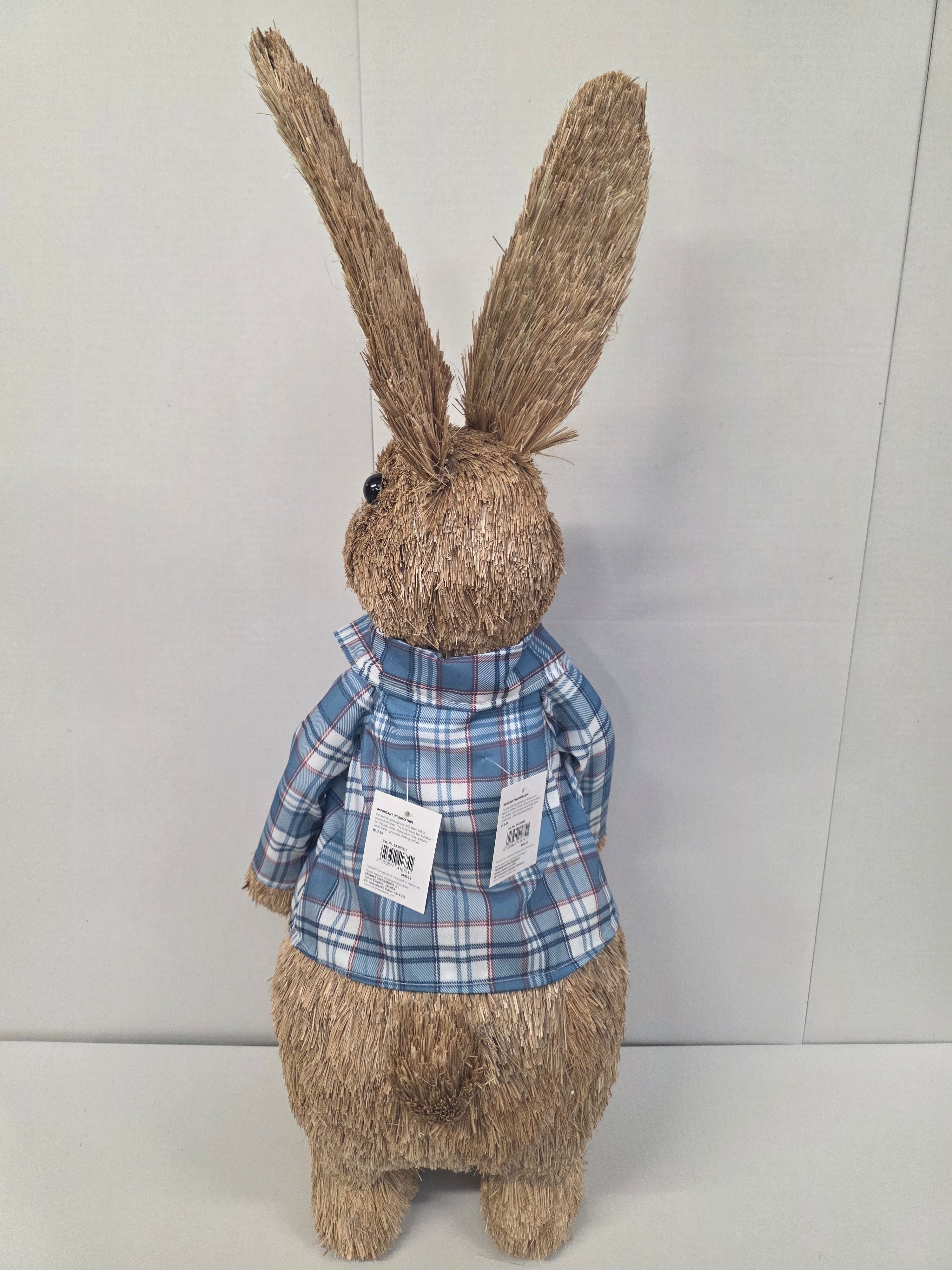 Rustic Rabbit Jack In Blue Jacket 80cm