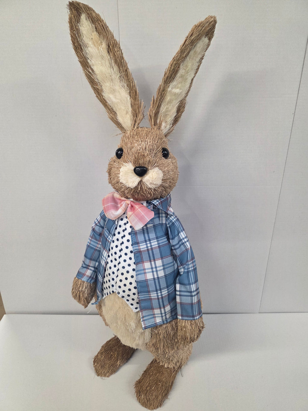 Rustic Rabbit Jack In Blue Jacket 80cm