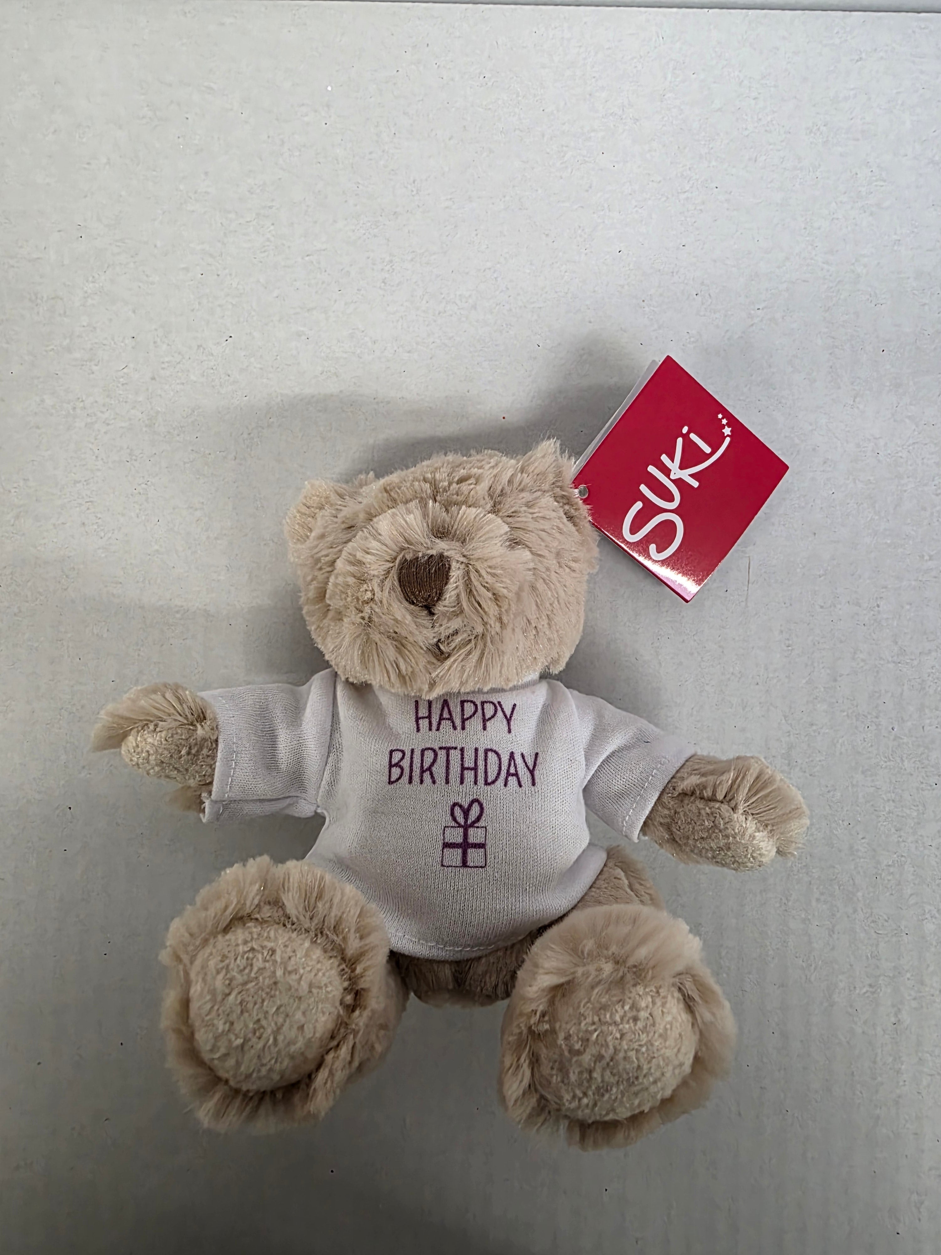 Suki Bartley Bear Happy Birthday 16cm