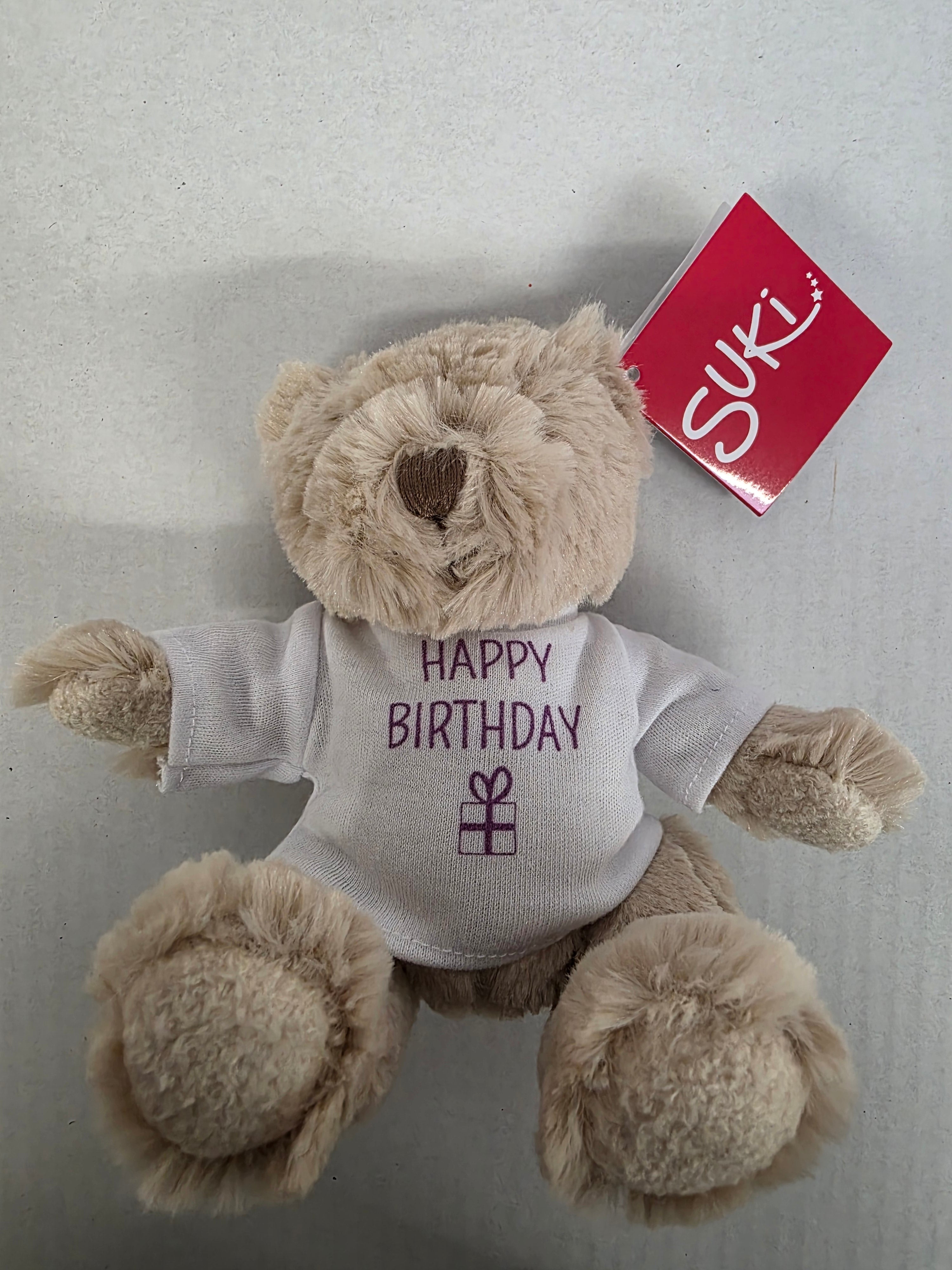 Suki Bartley Bear Happy Birthday 16cm