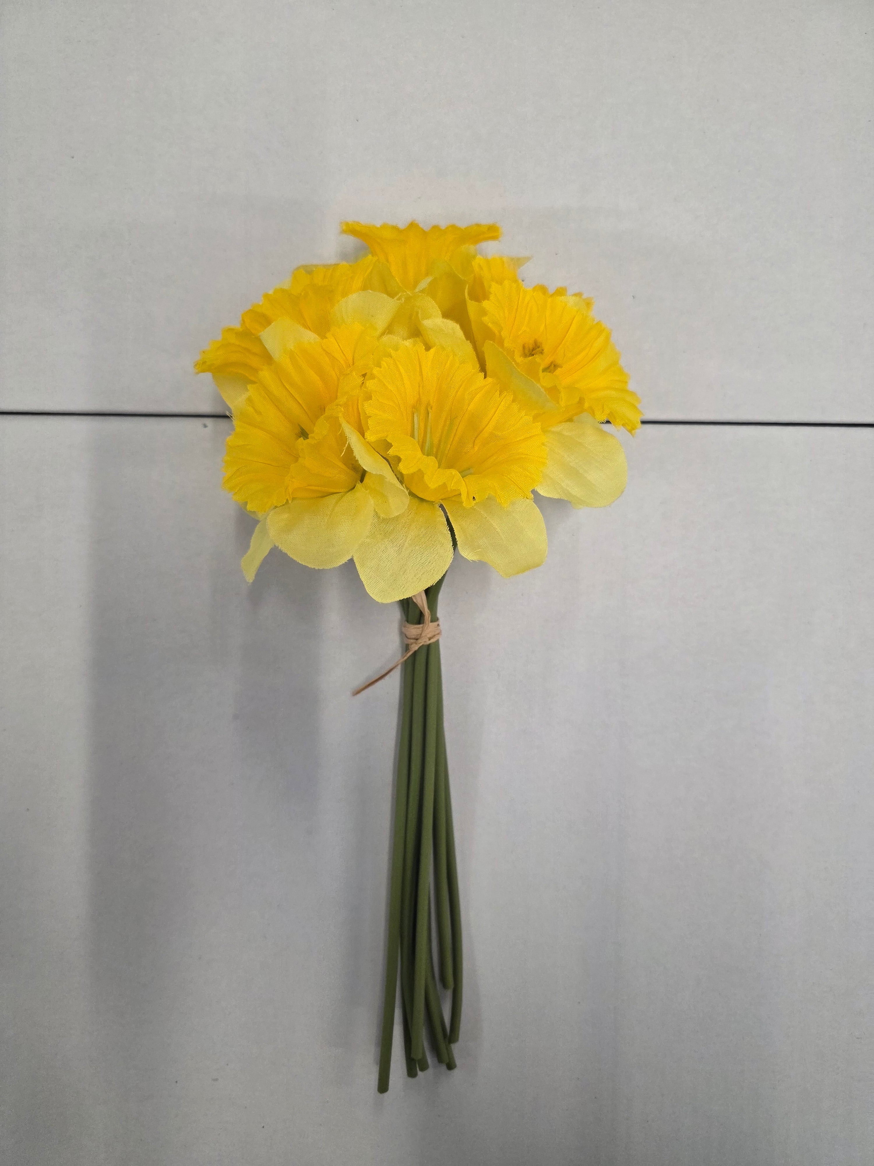 Artificial Daffodil Bunch Yellow (pack of 2)