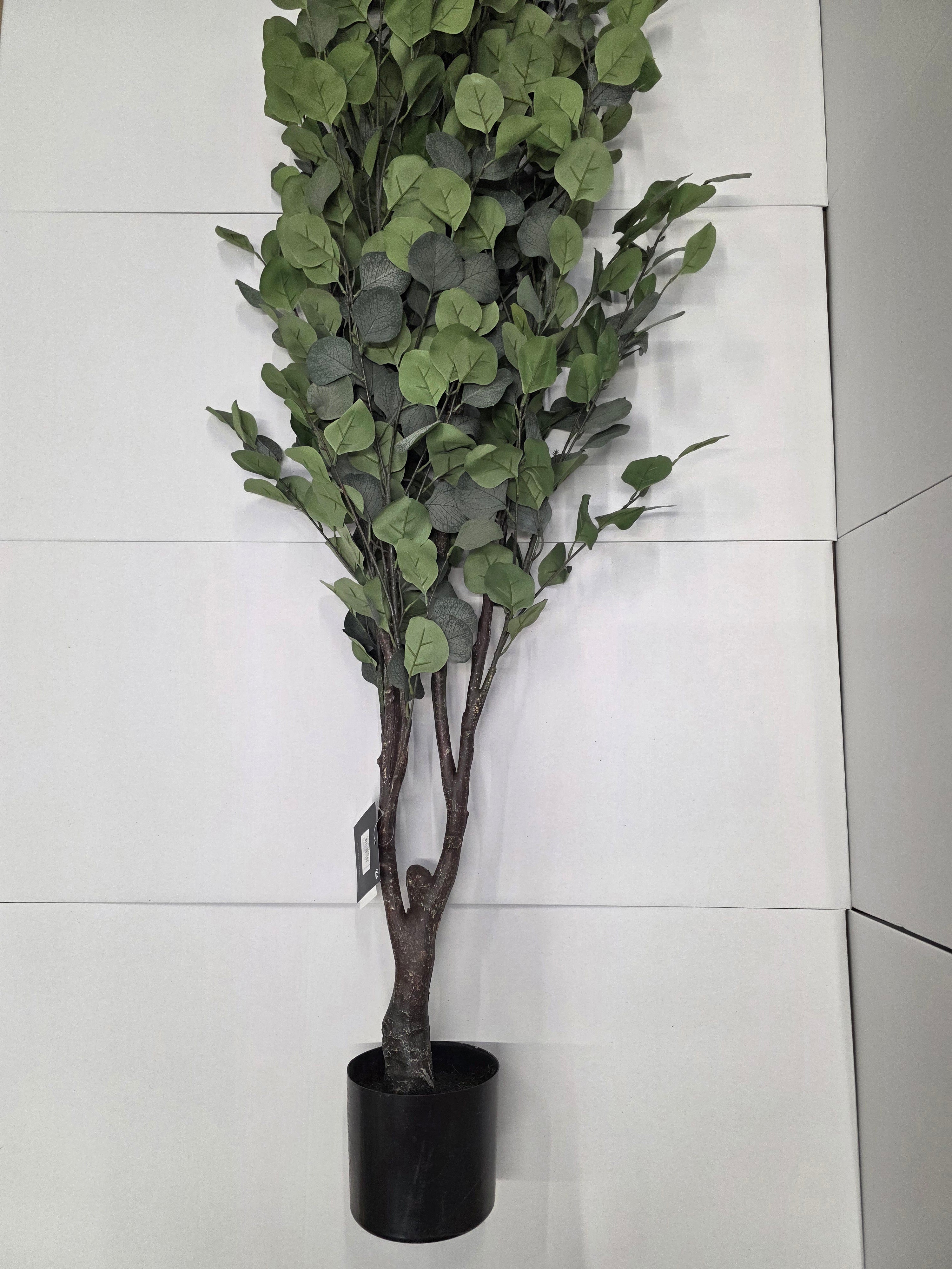 Artificial Eucalyptus Tree In Pot Green 180x80cm