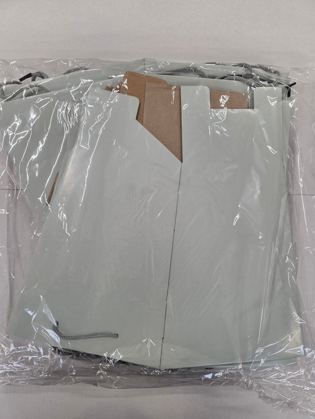 Multipurpose Tote Box Bag Duck Egg 21x14x27.5cm X10