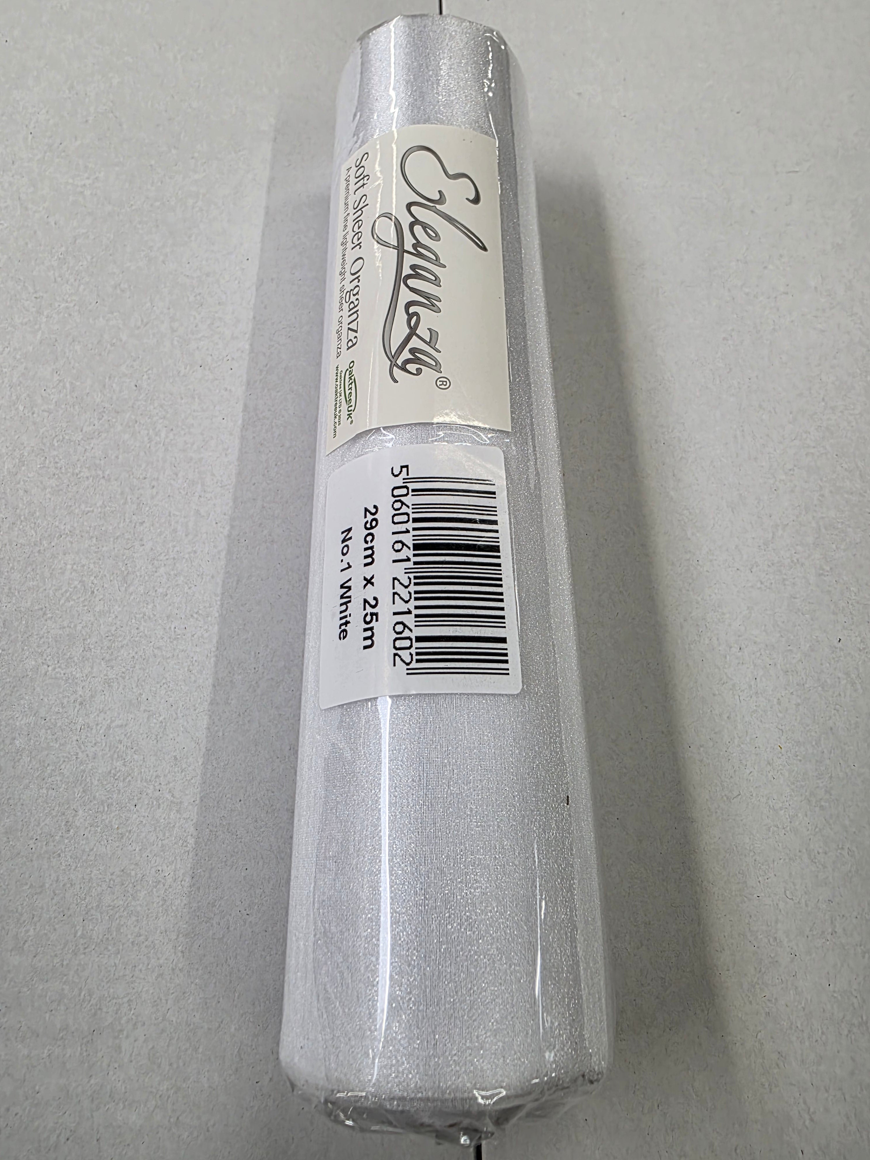 Eleganza Fabric White
