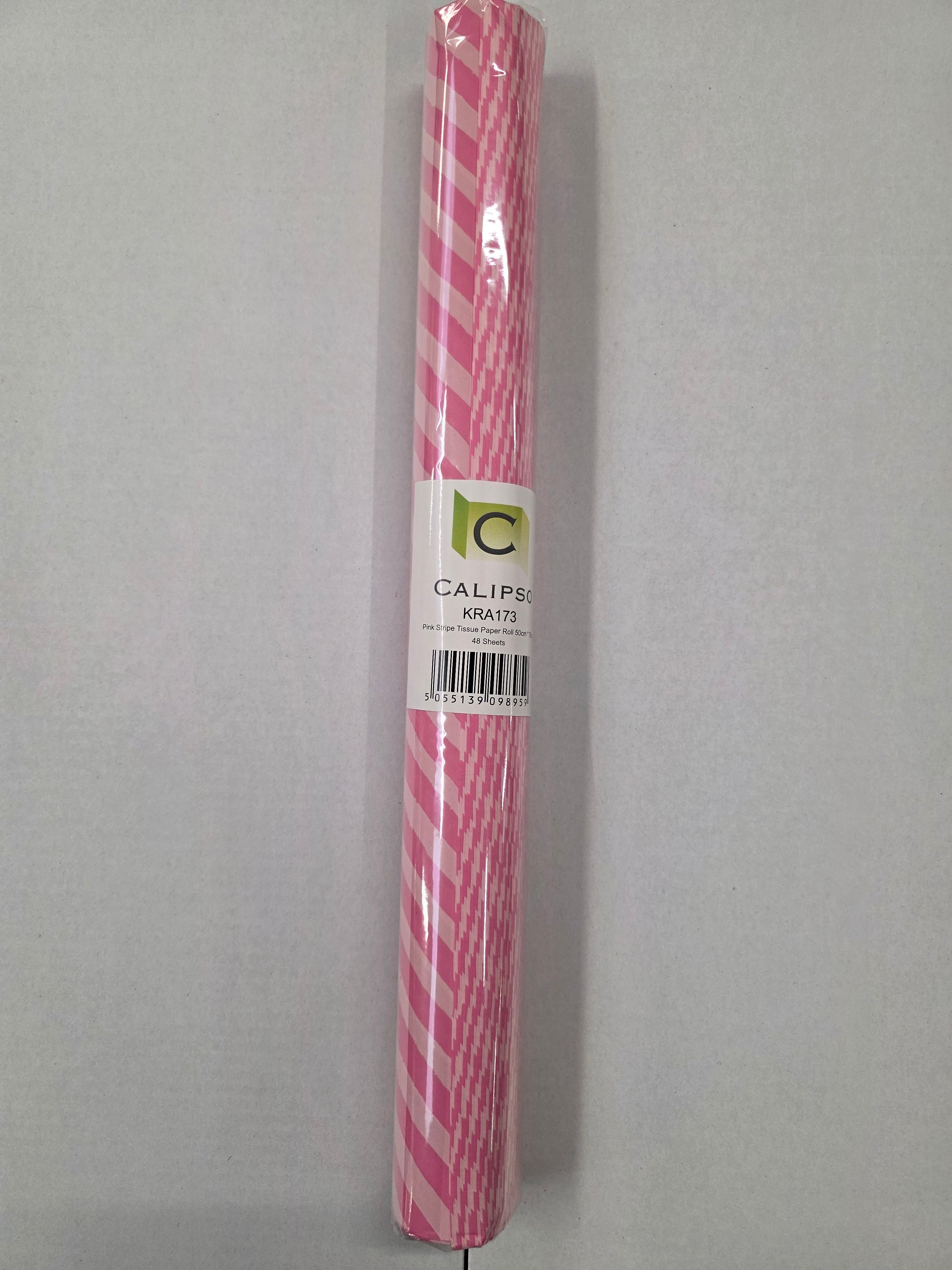 Tissue Pink Stripe (pack of 2)