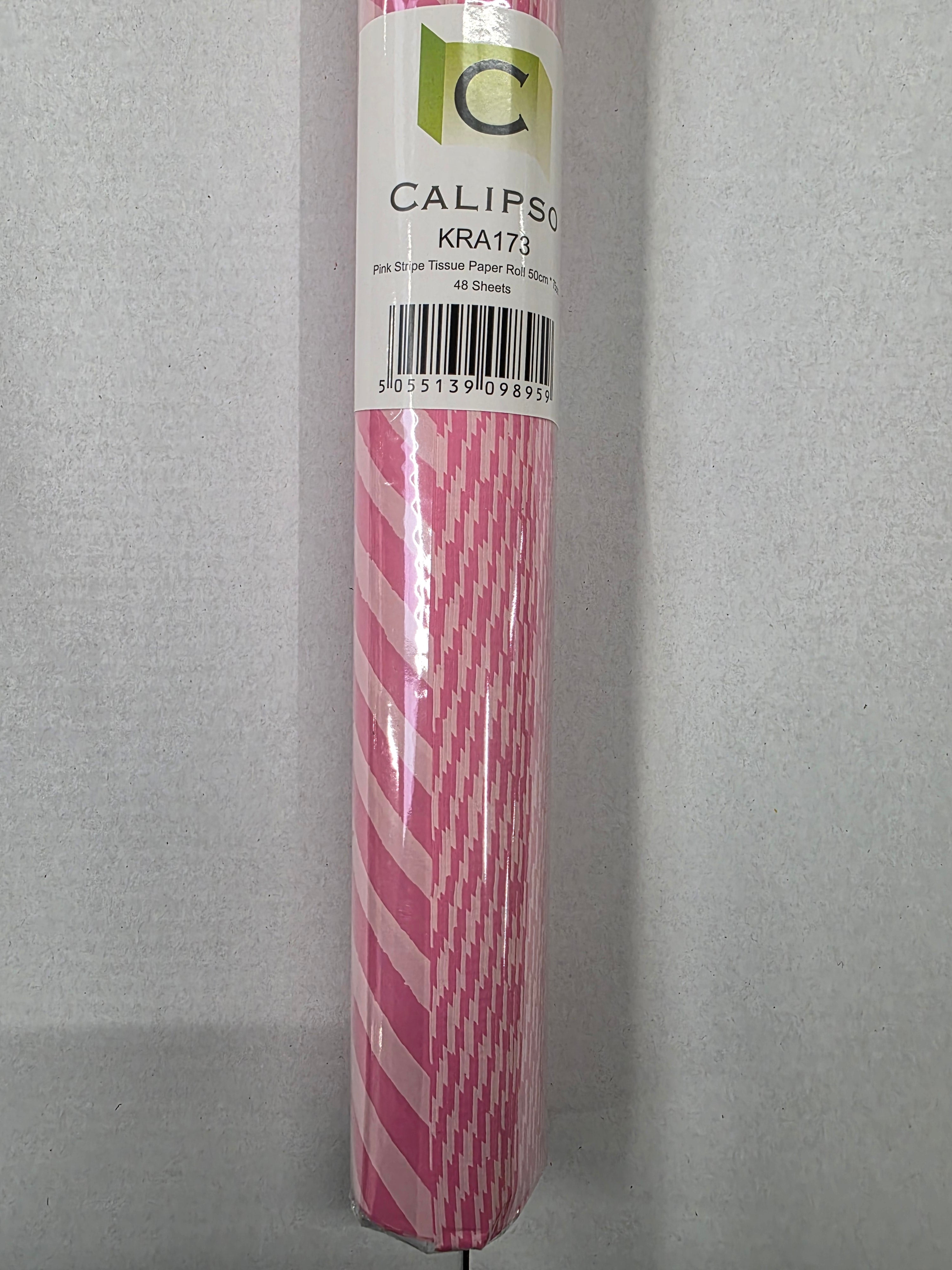 Tissue Pink Stripe (pack of 2)