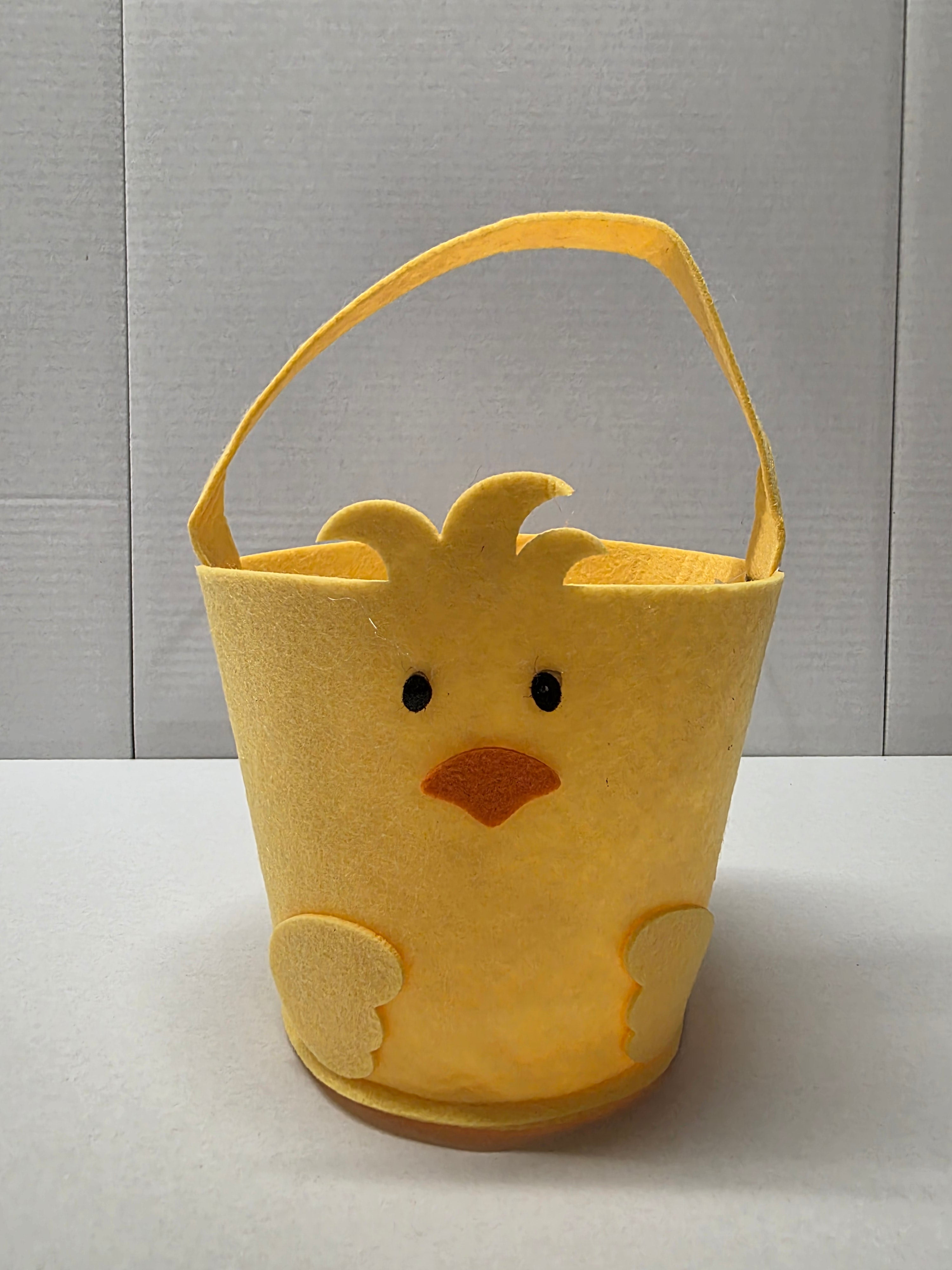 Bag Felt Chick 15x13cm 23cm With Handle (pack of 3)