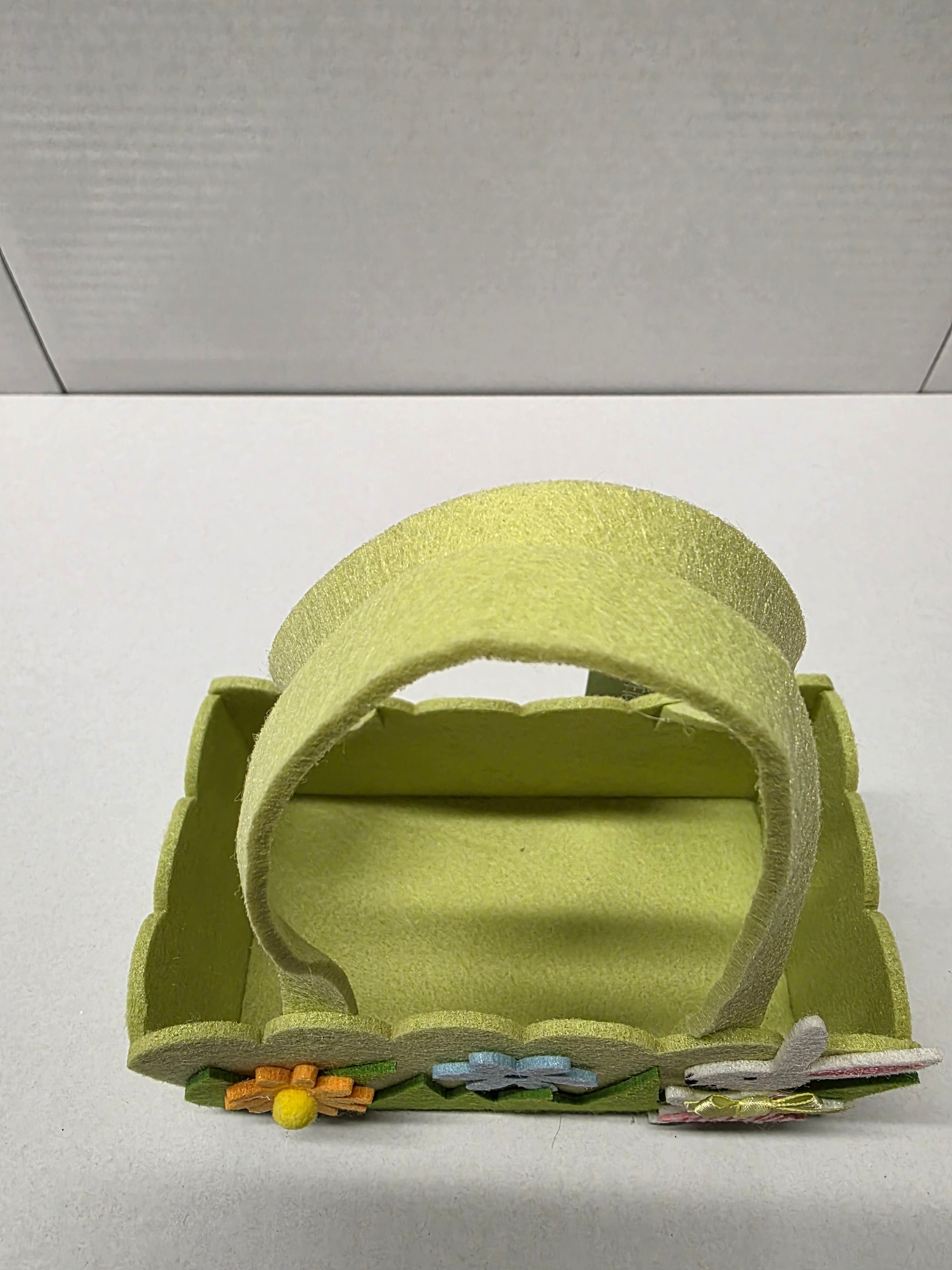 Felt Bunny Easter Basket 20cm (pack of 2)