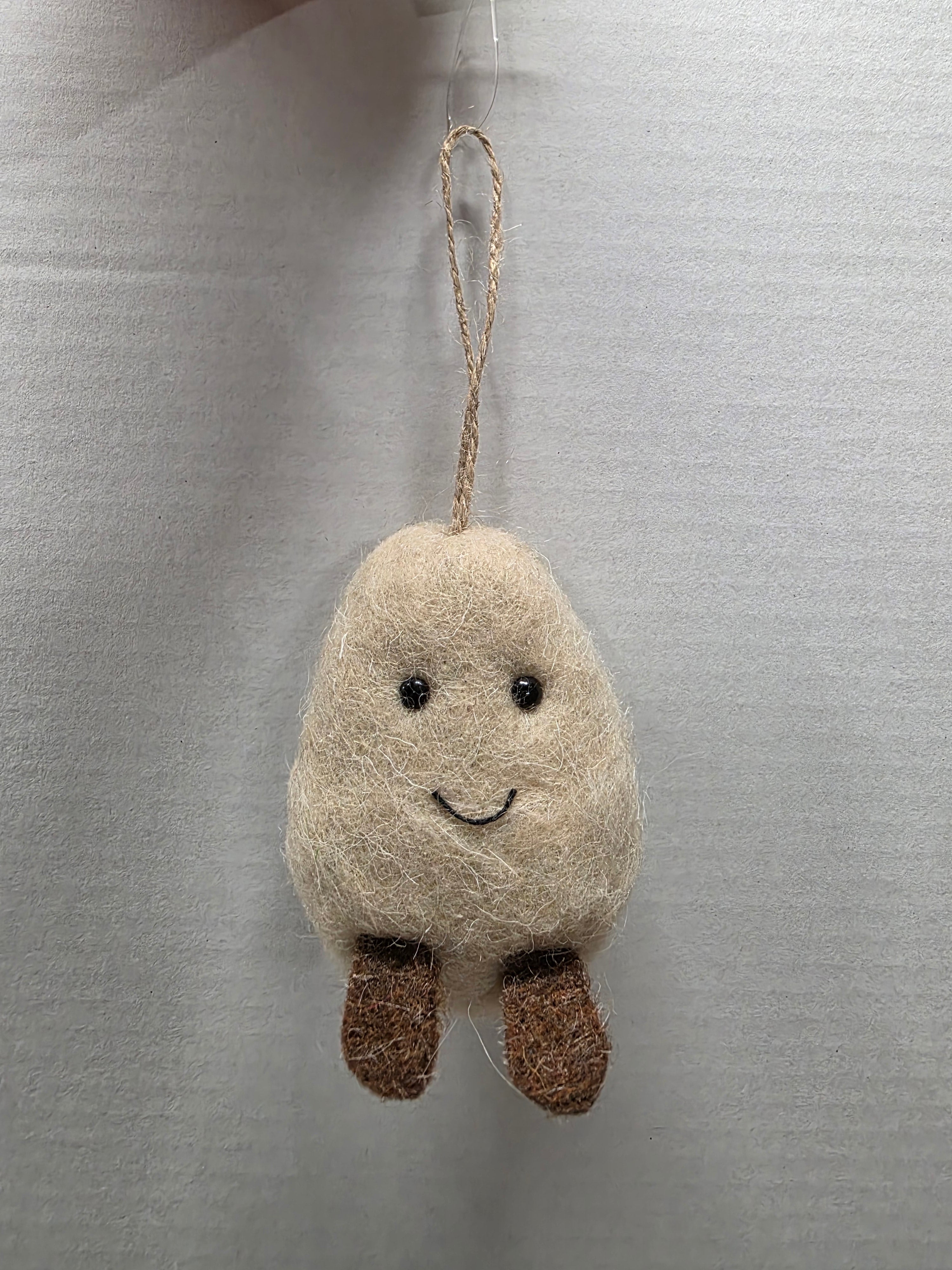 Felt Potato Hanger 9cm (pack of 3)