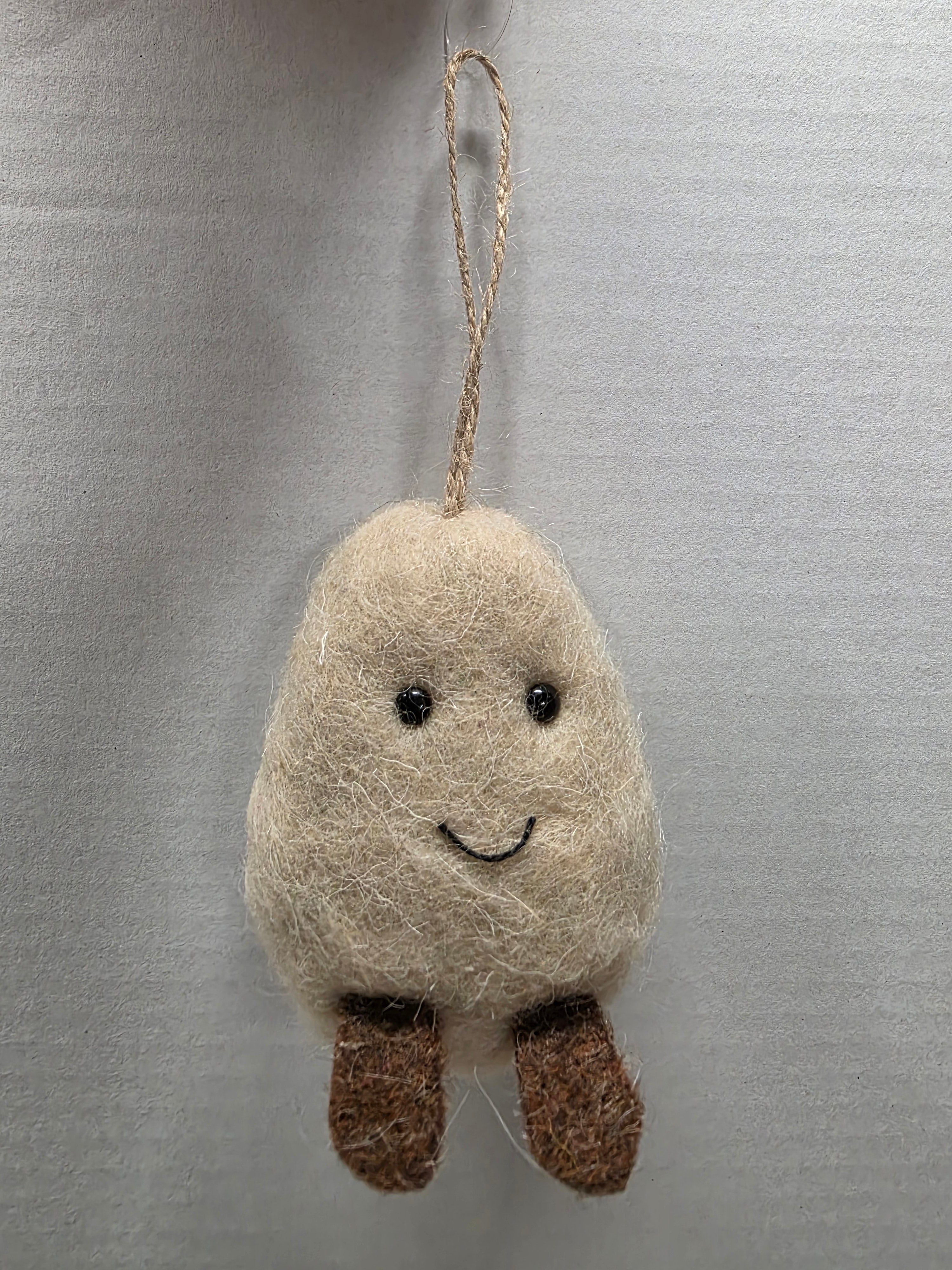 Felt Potato Hanger 9cm (pack of 3)