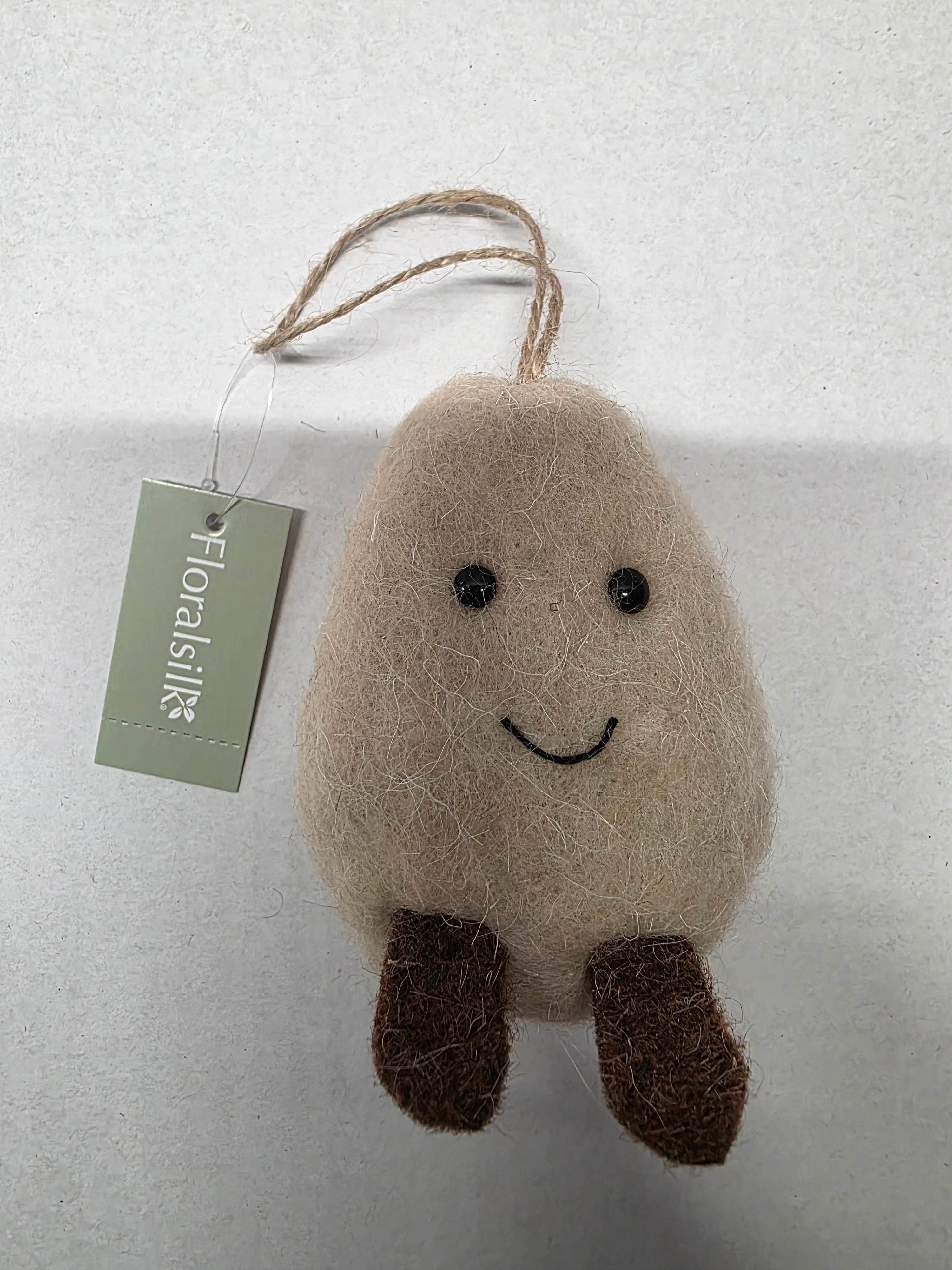 Felt Potato Hanger 9cm (pack of 3)