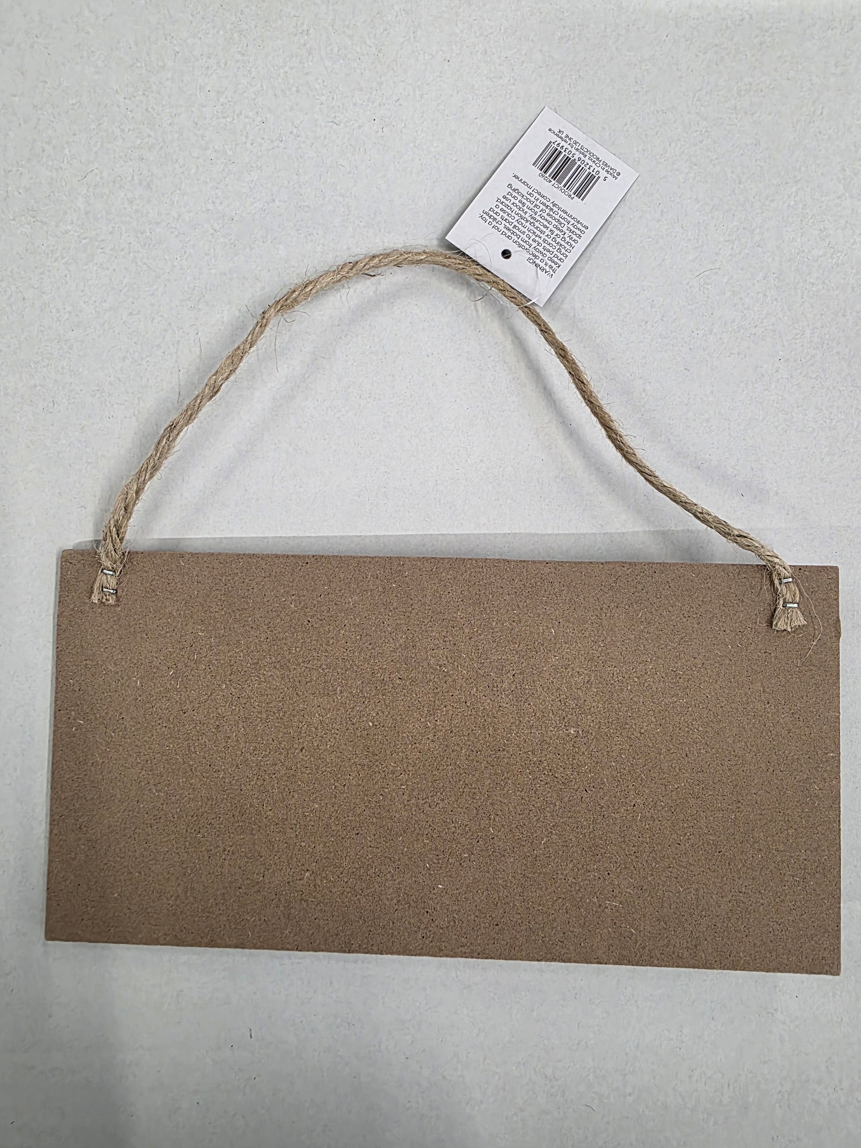 Muddy Boots Welcome 12.5x25cm (pack of 2)