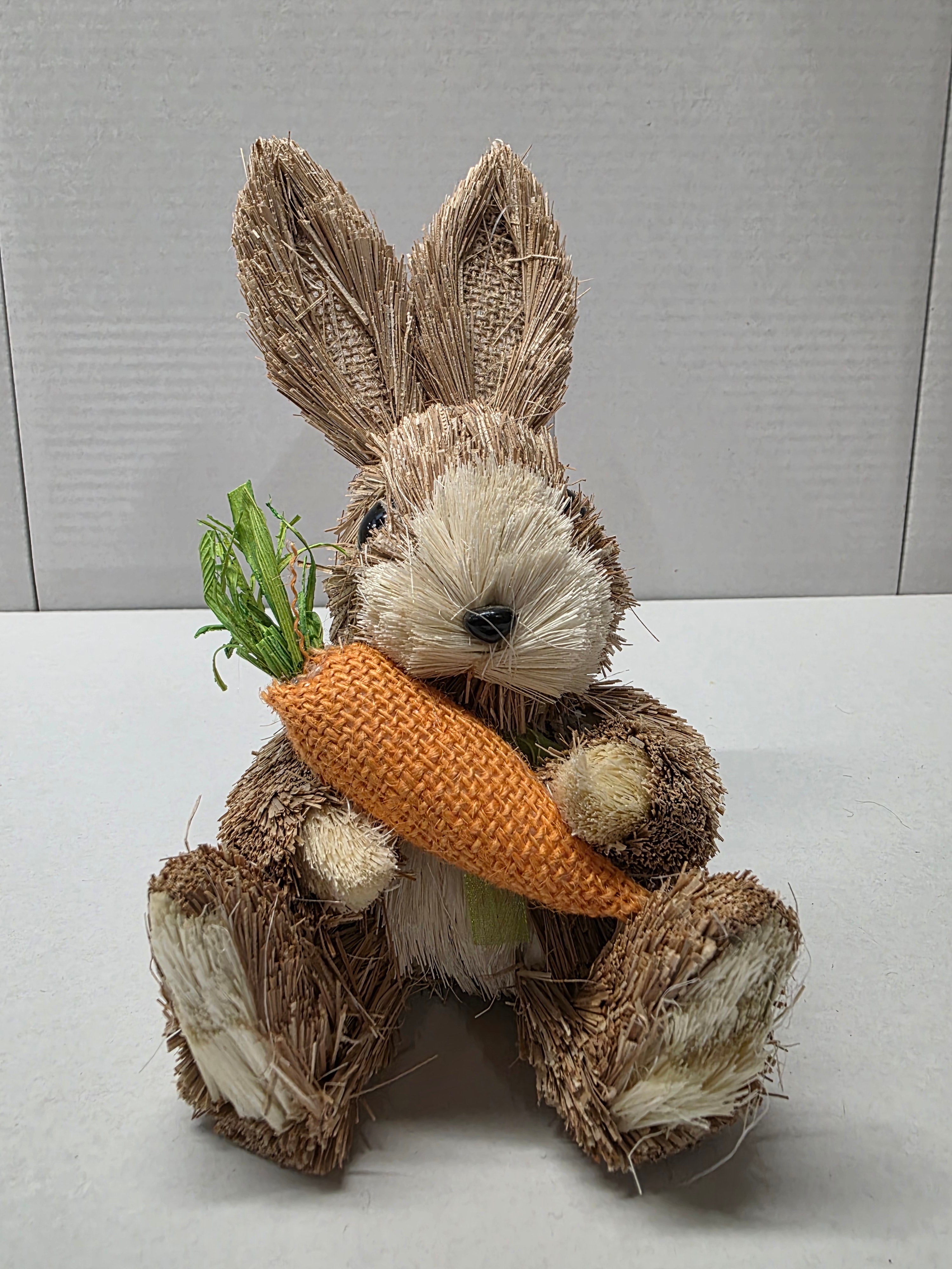 Sitting Bunny Cute Carrott 19cm