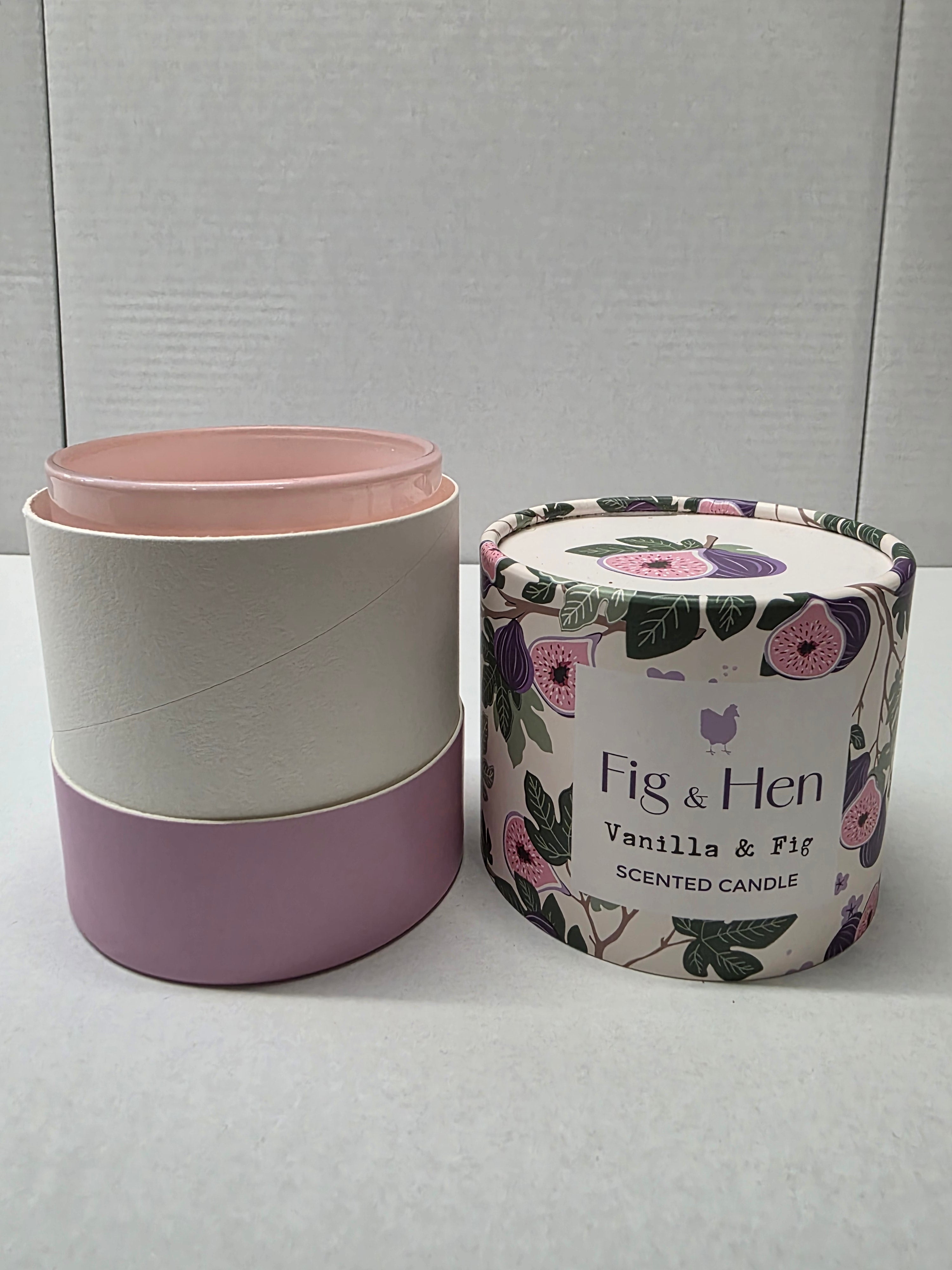 Candle Fig Tree Vanilla 9cm