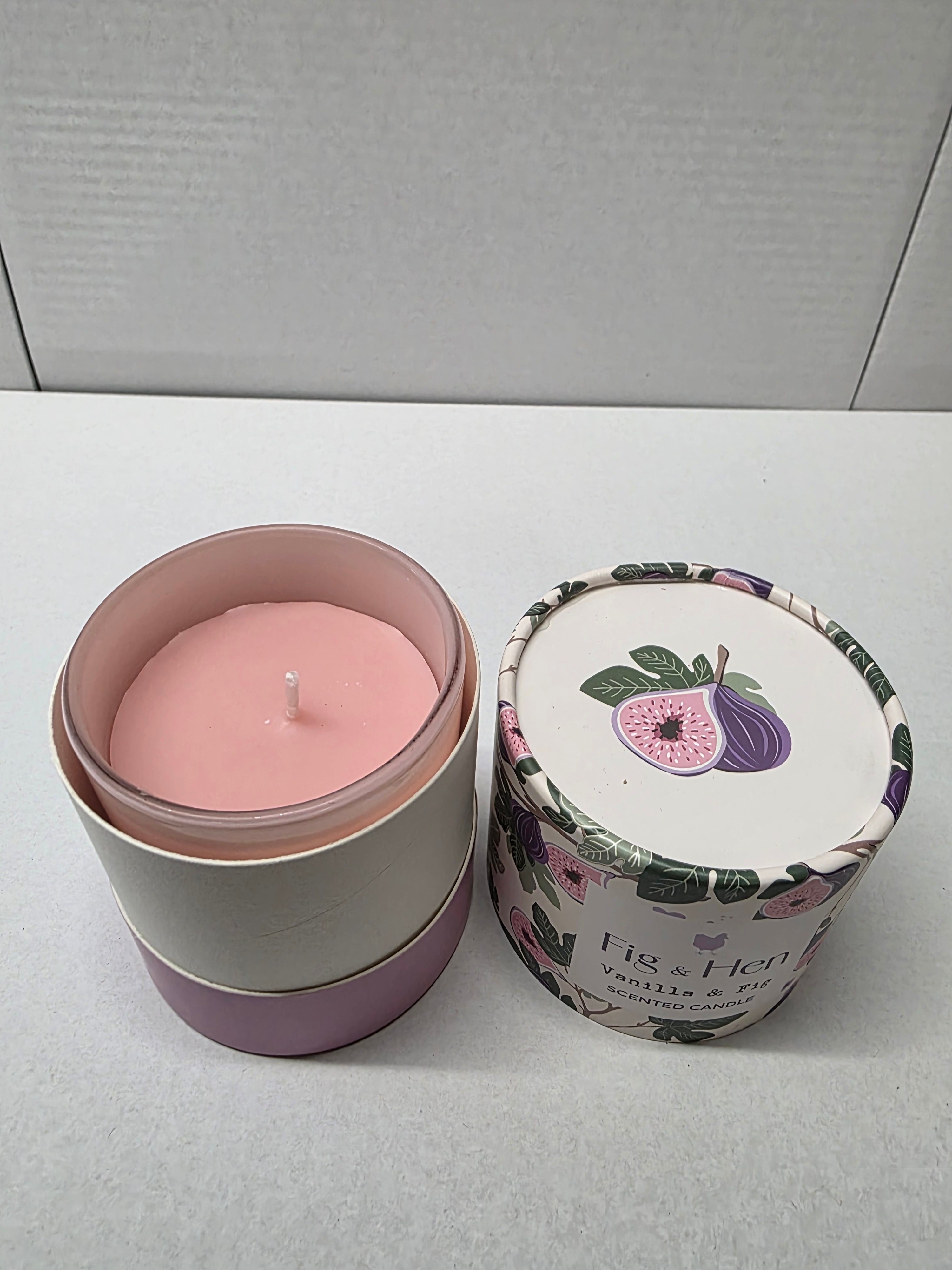 Candle Fig Tree Vanilla 9cm