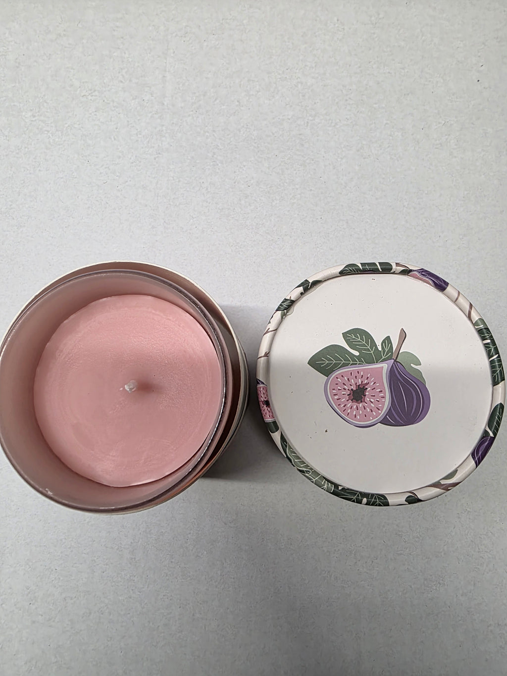 Candle Fig Tree Vanilla 9cm
