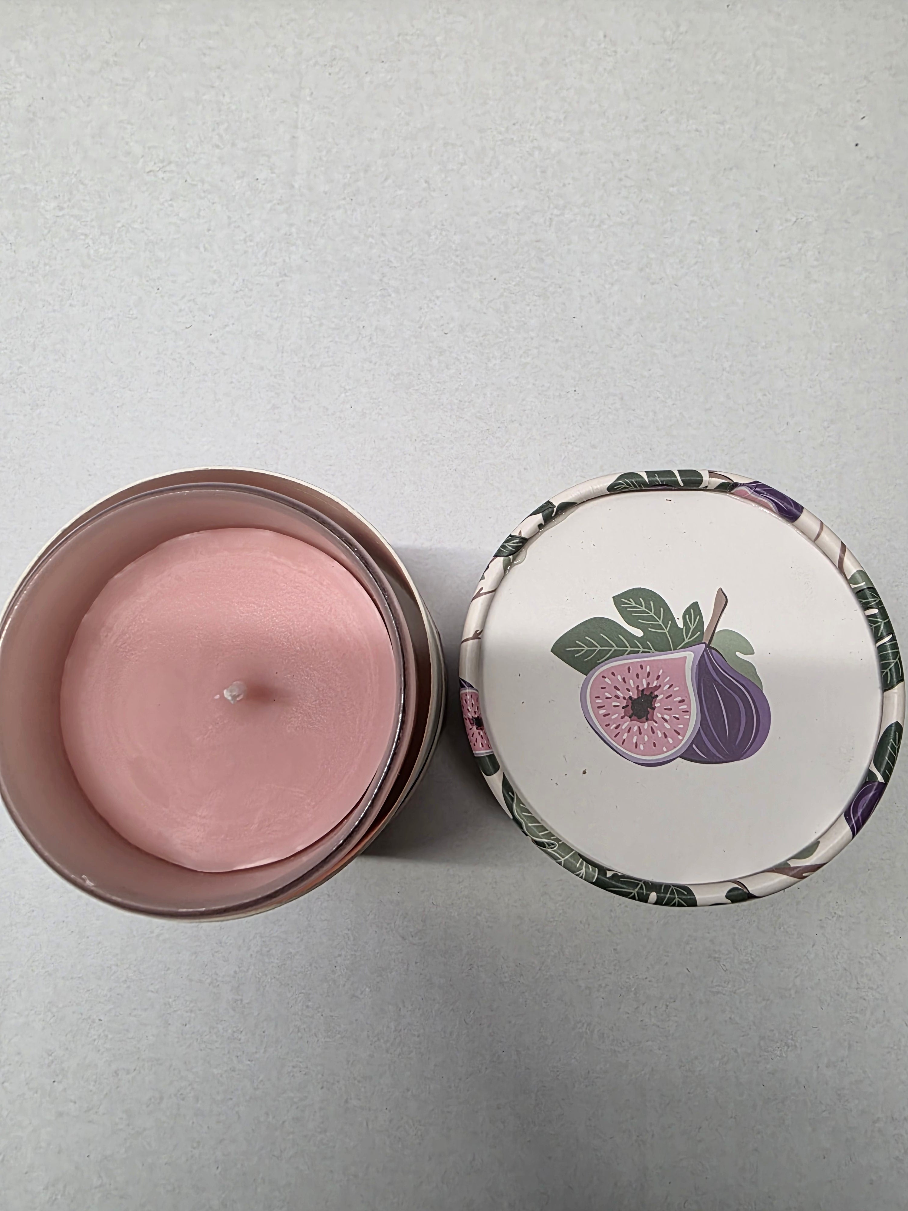 Candle Fig Tree Vanilla 9cm