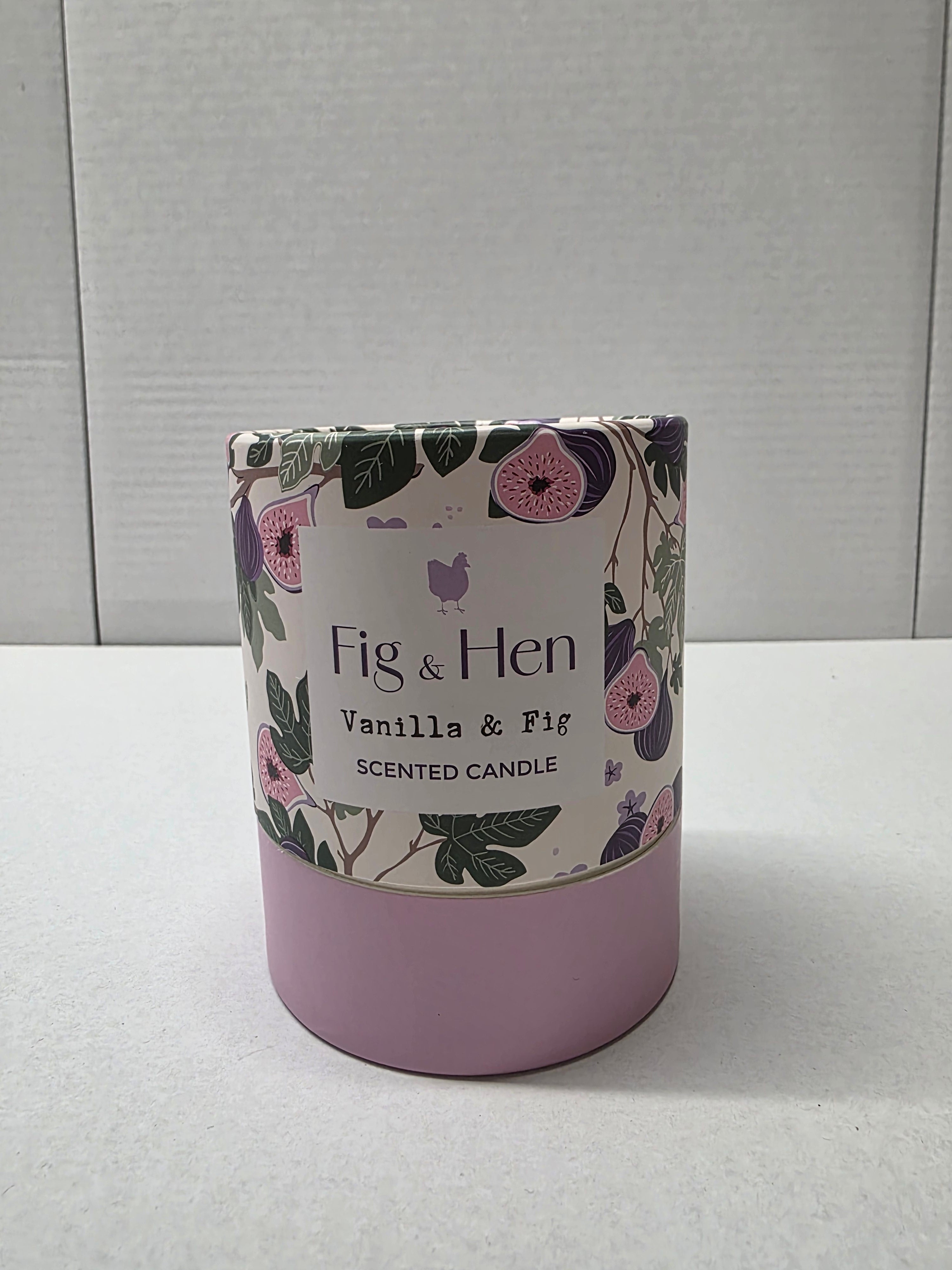 Candle Fig Tree Vanilla 9cm