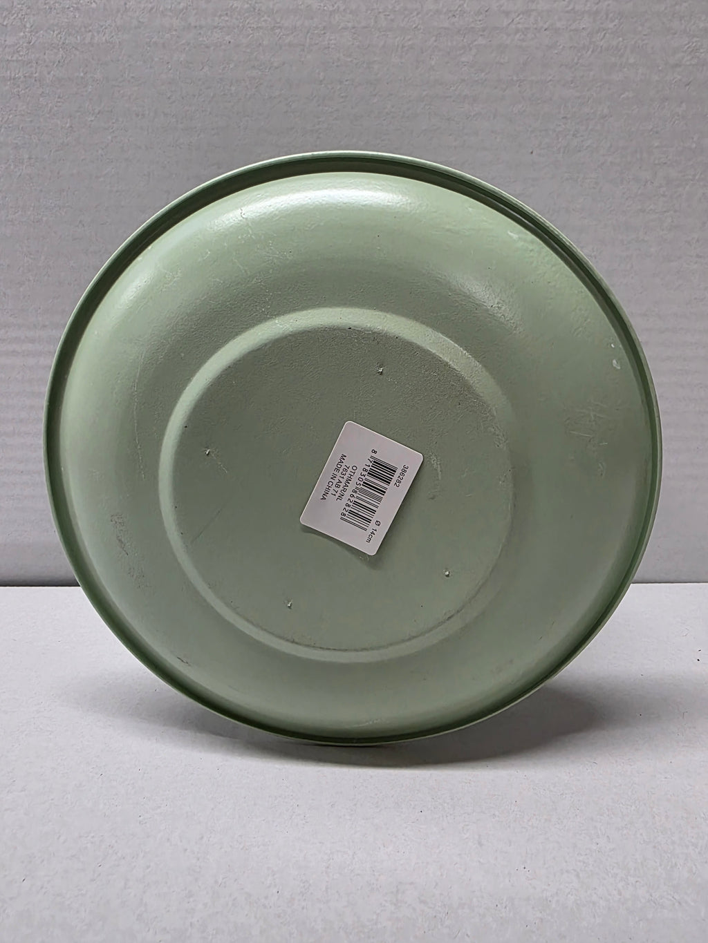 Metal Teacup Green 14x11cm (pack of 2)