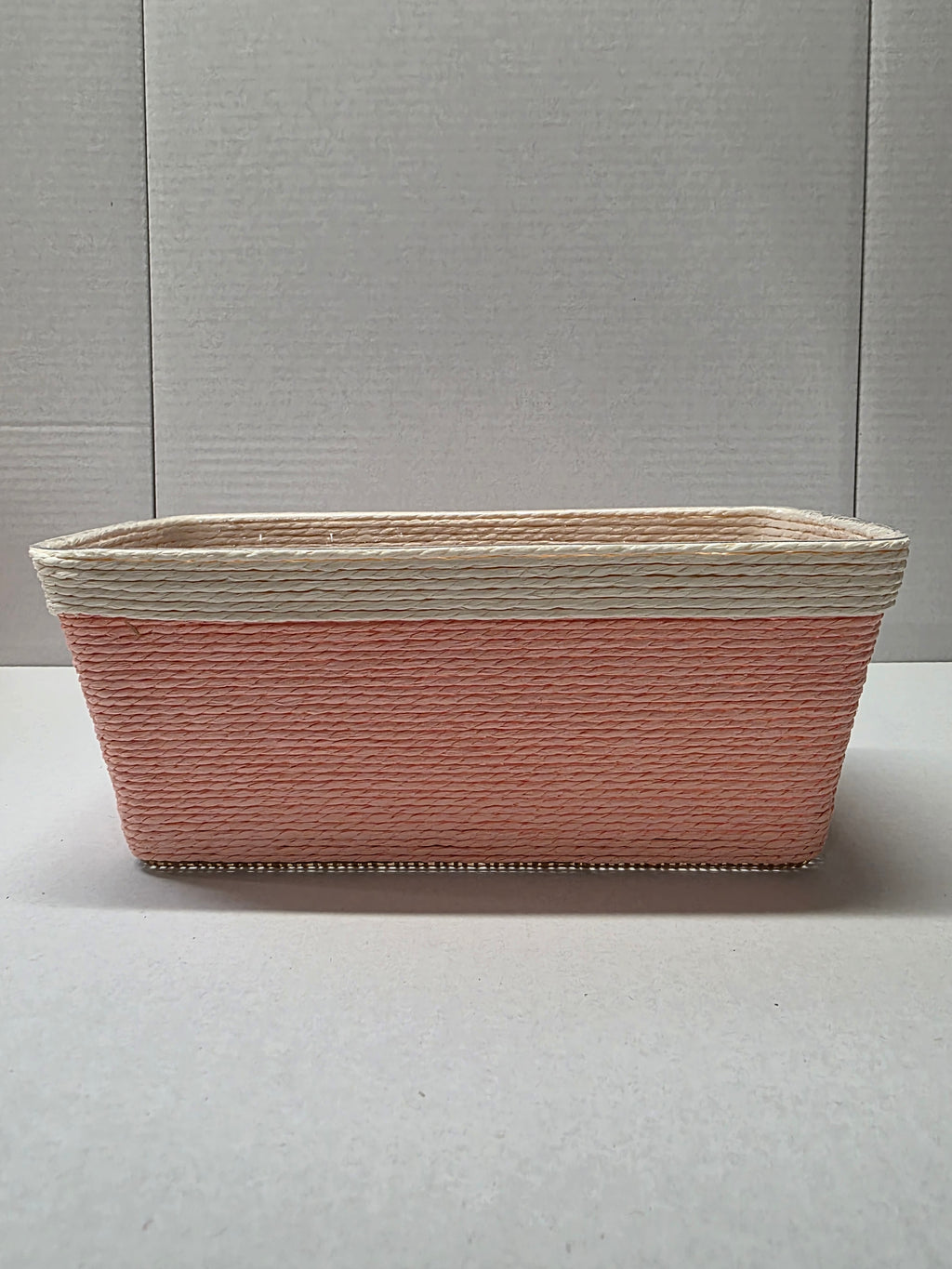 Paper Flowerpot Pink 24.5cm (PACK OF 2)