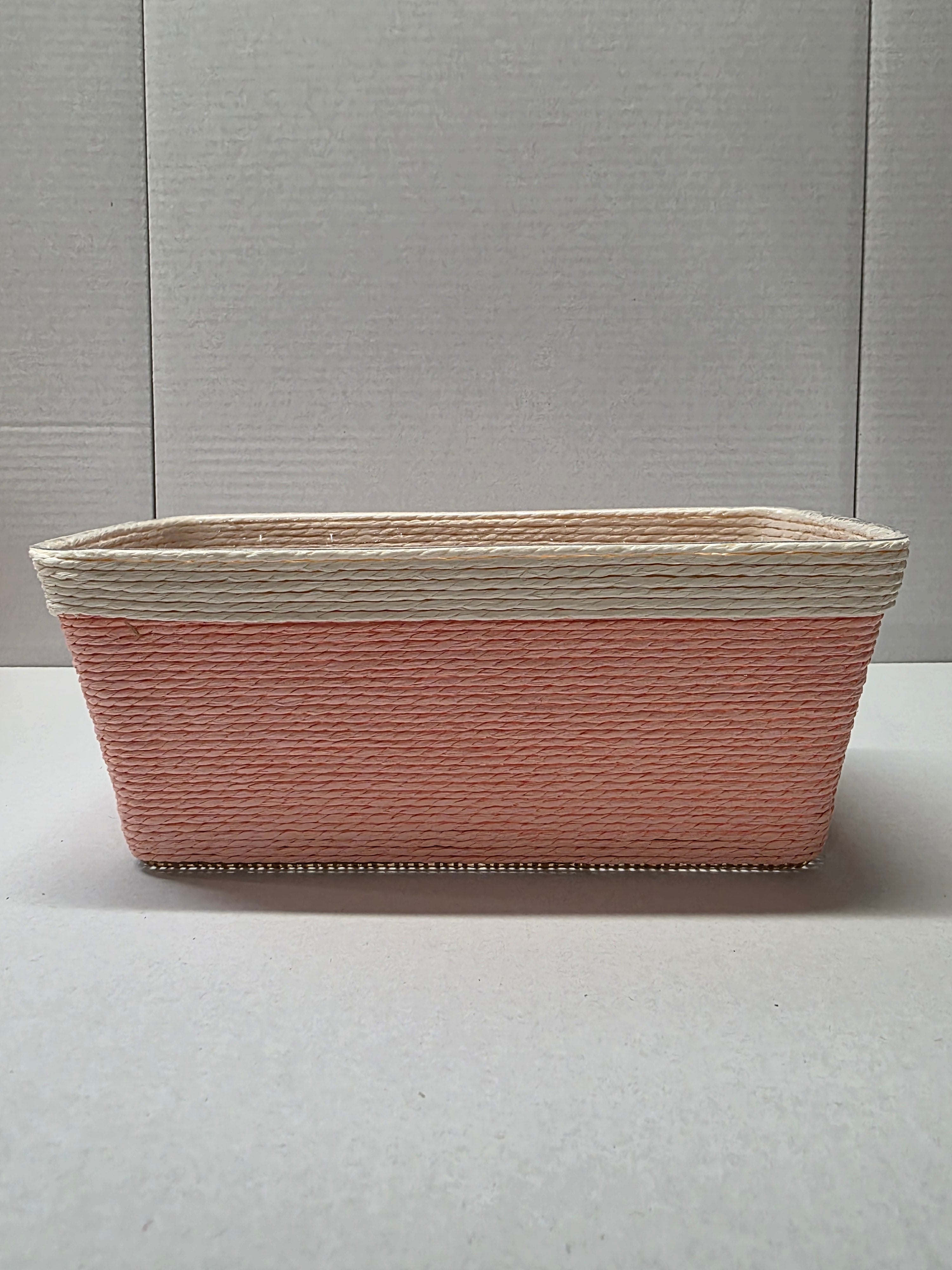 Paper Flowerpot Pink 24.5cm (PACK OF 2)