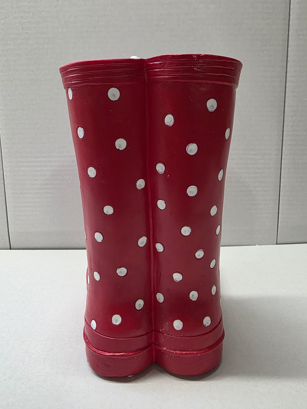 Planter Welly Boots Red 21.5x14cm